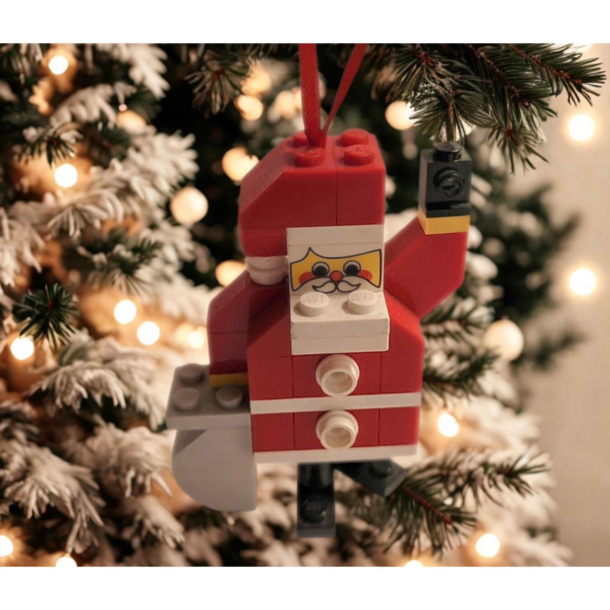 LEGO Santa Claus Build-Your-Own Ornament