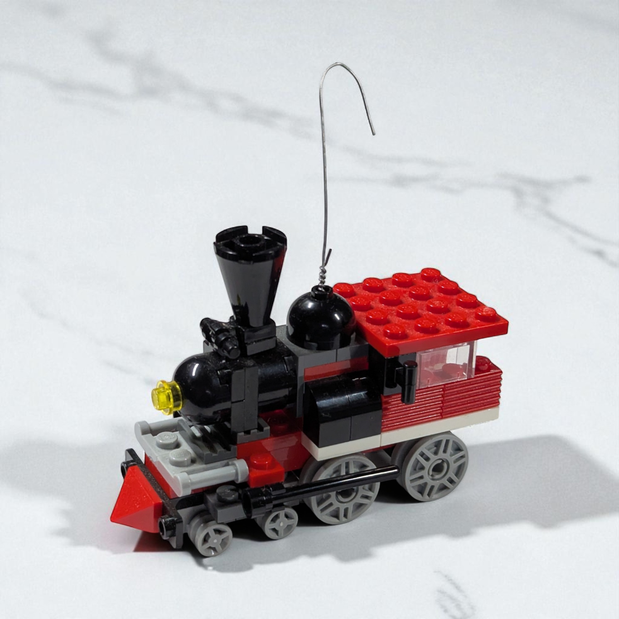 Train Build-Your-Own LEGO Ornament