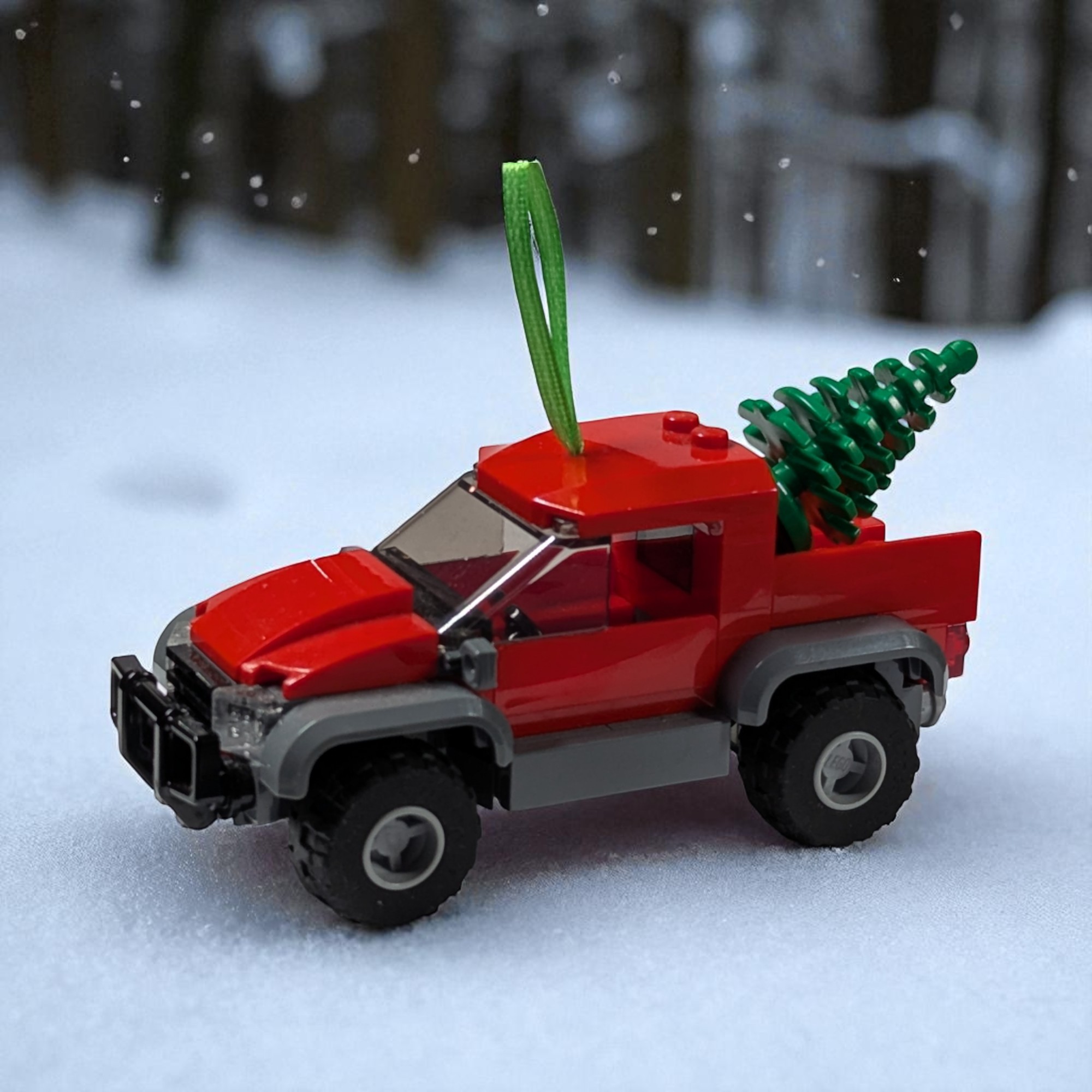 LEGO Christmas Delivery Truck Ornament