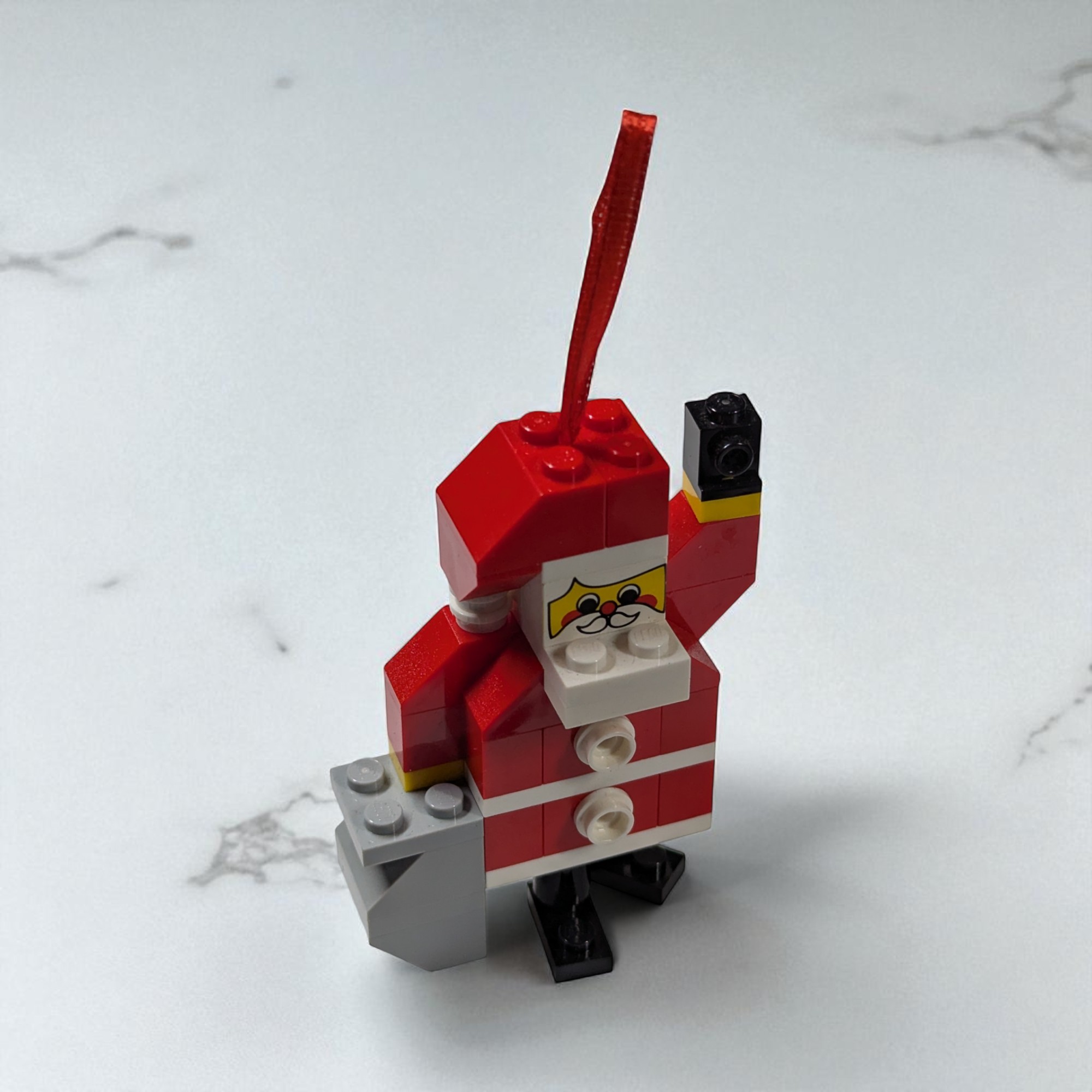LEGO Santa Claus Build-Your-Own Ornament