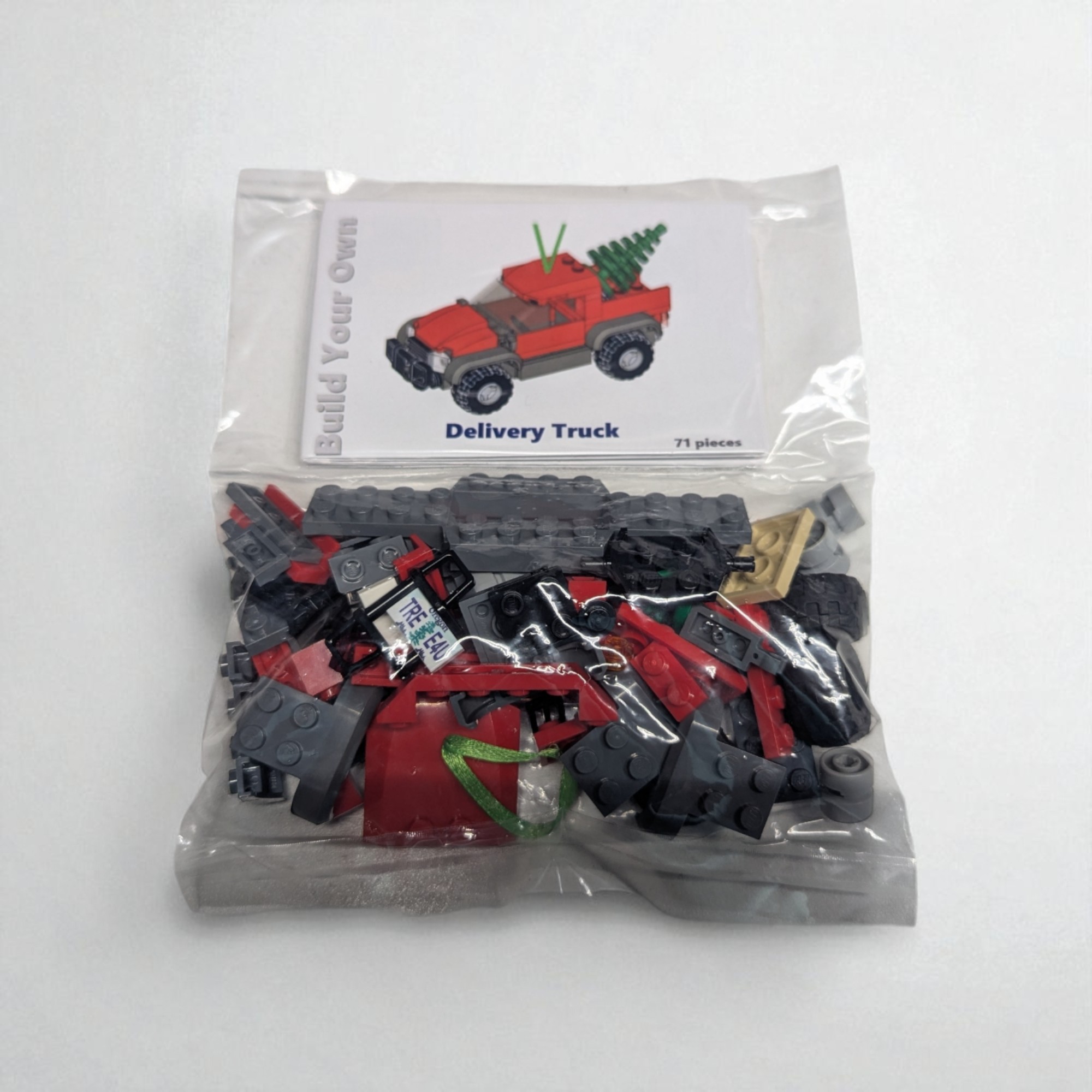 LEGO Christmas Delivery Truck Ornament