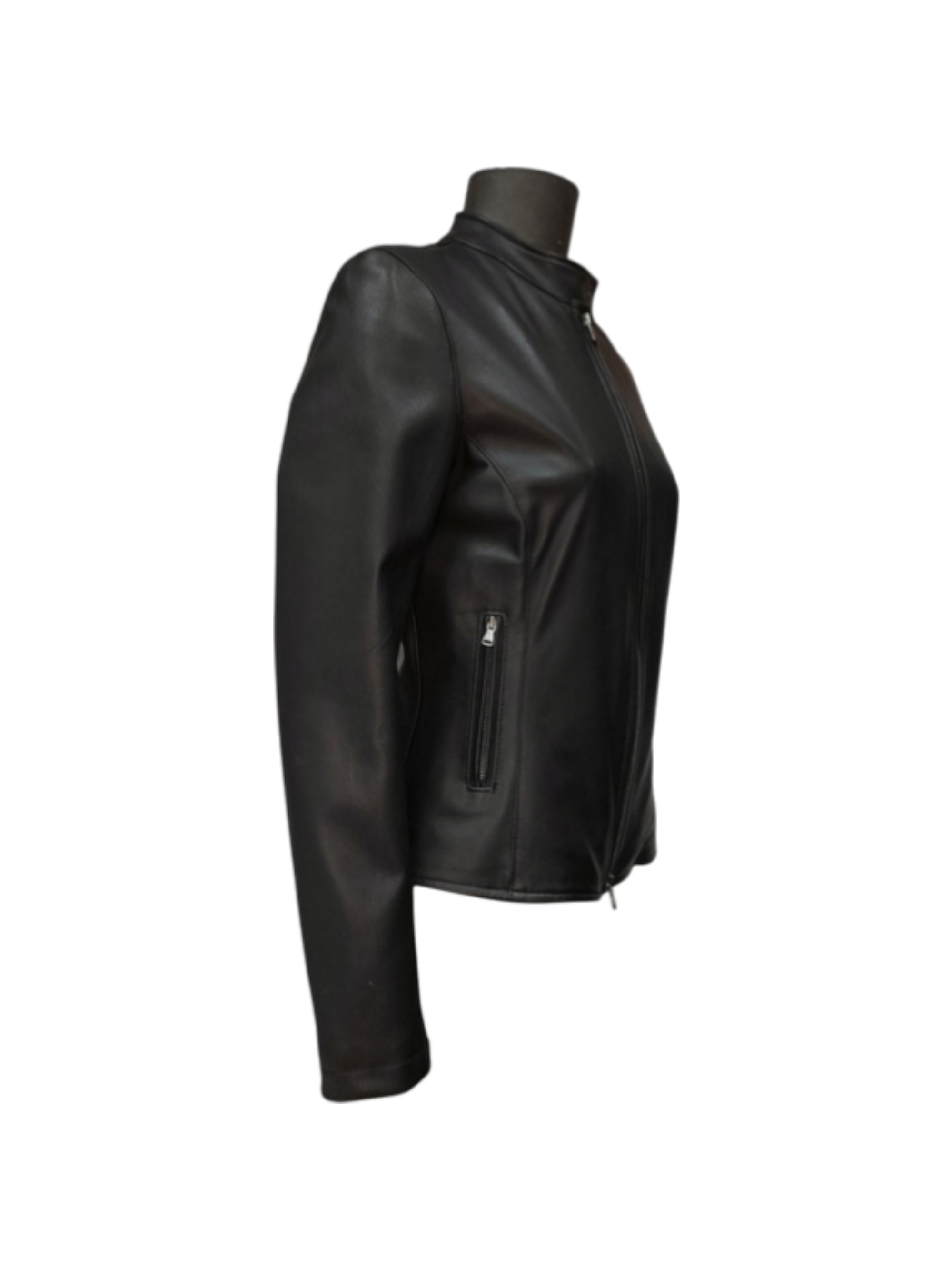 Giubbino in Nappa Nera mod Maria