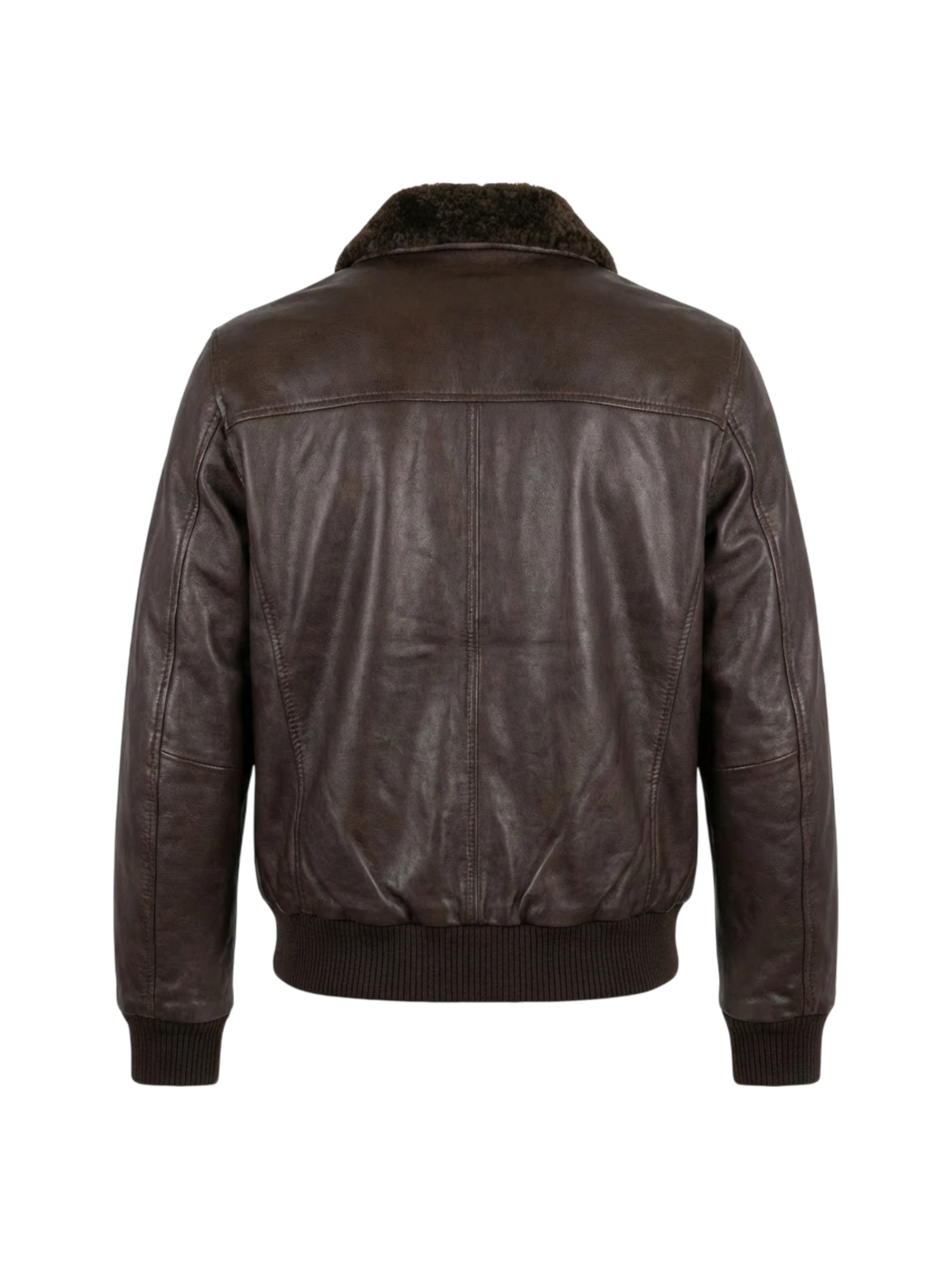 Giubbino Aviatore in Pelle Imbottita