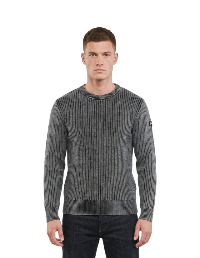 Maglione Girocollo Schott PLKARTER1 Grey