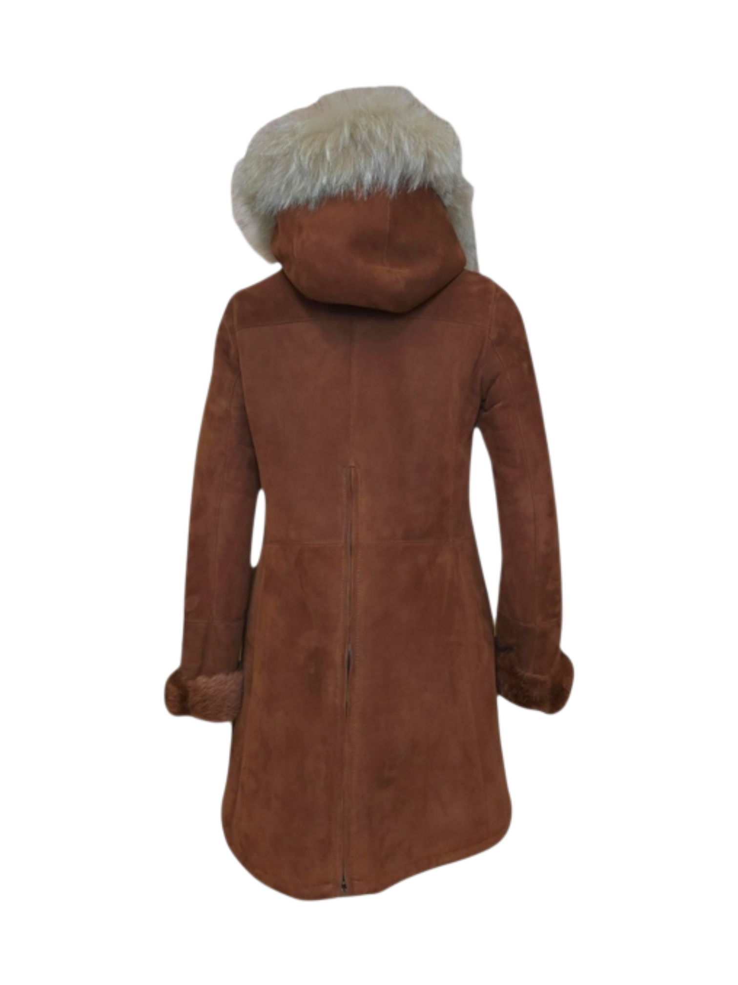 Montone Parka Rosso Tortora