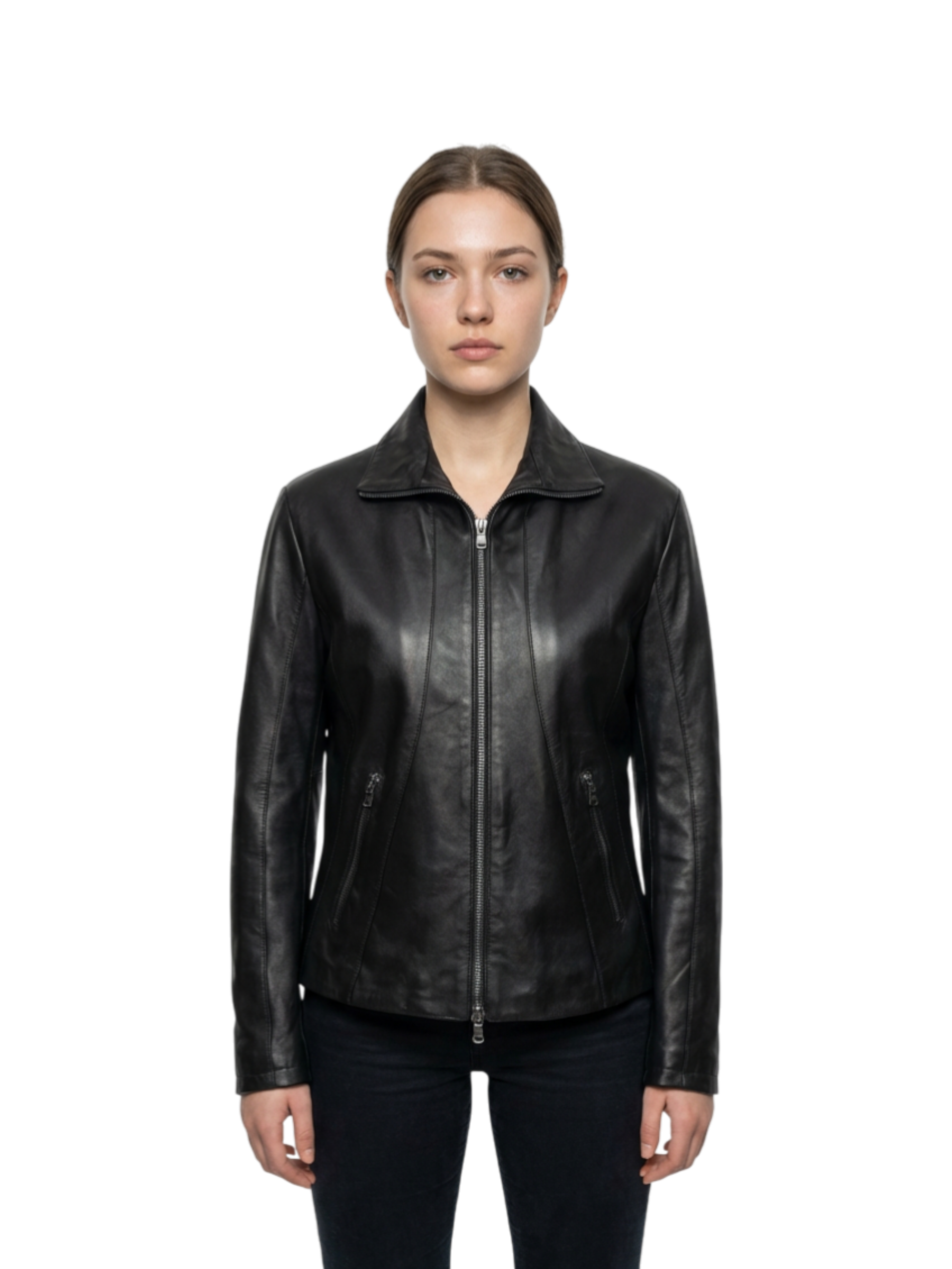 Giubbino in Nappa Nera Laura