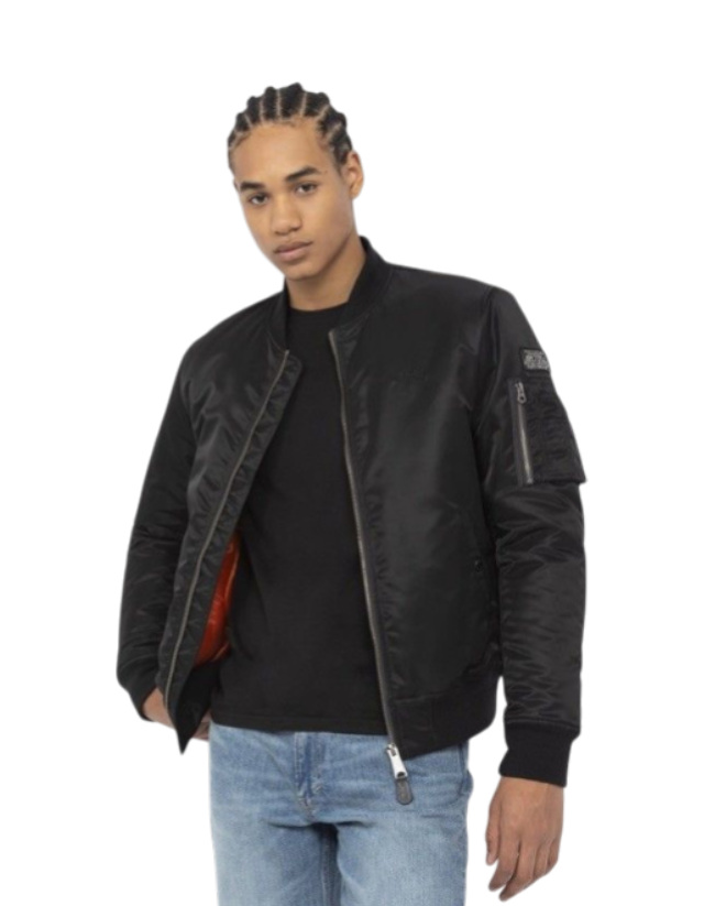 Bomber Jacket Schott AIRFORCERS Black