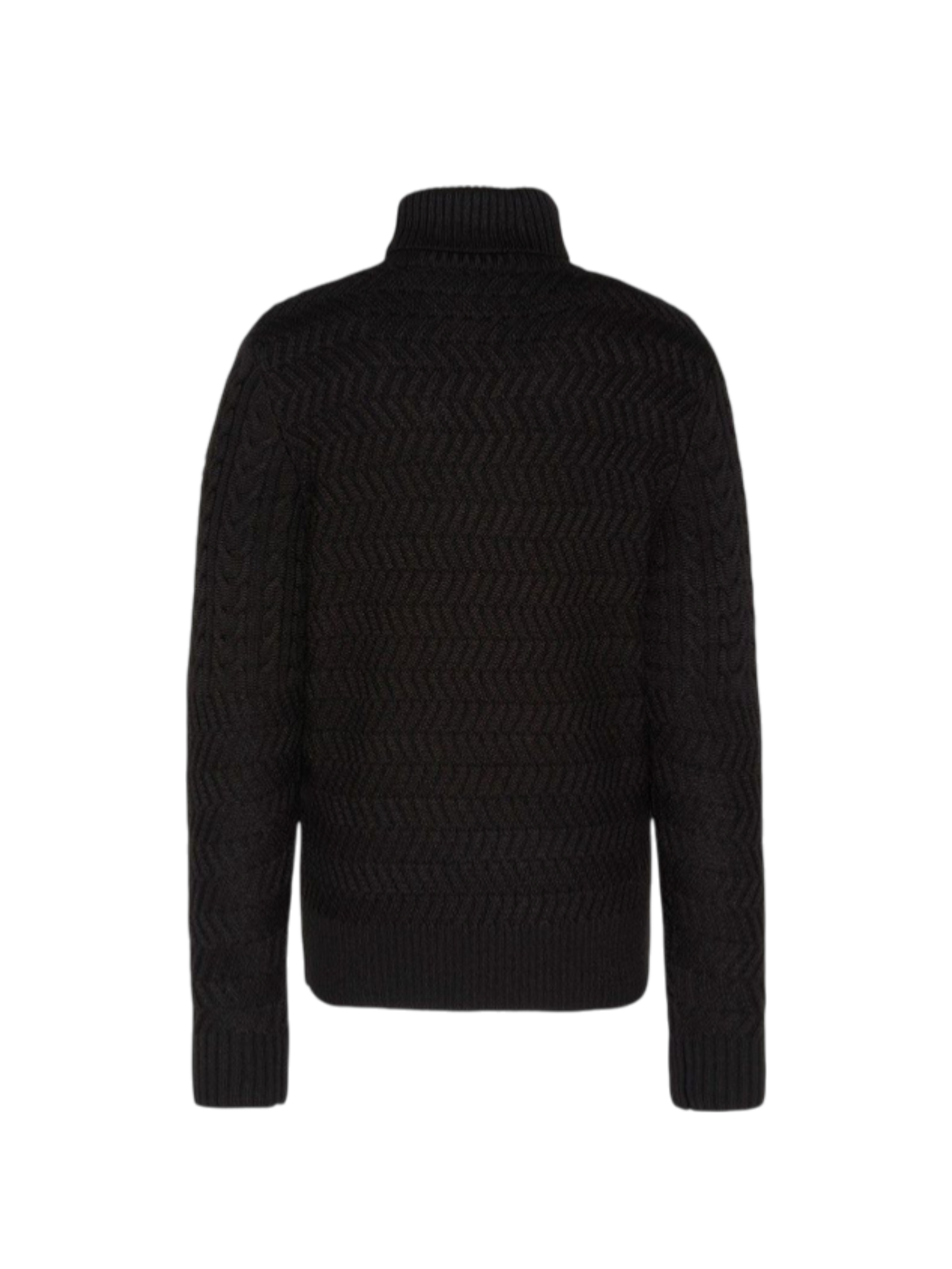 Maglione Collo Alto Schott PLKETH2 Black