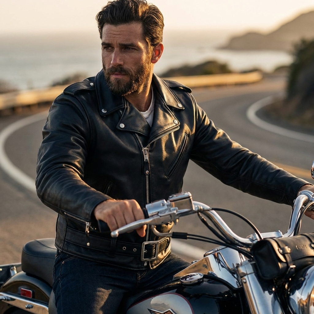 Chiodo in pelle Schott Perfecto® 618