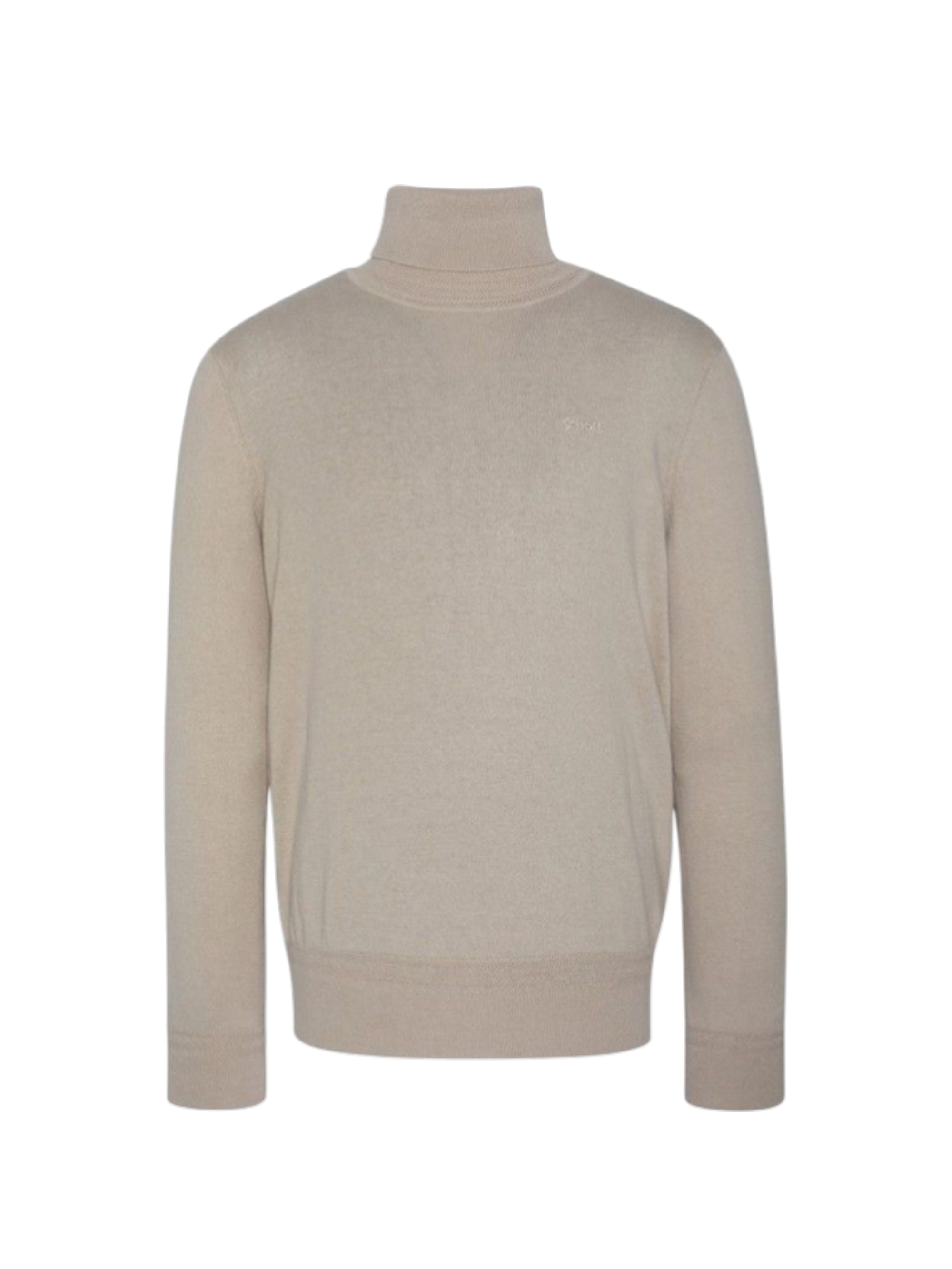 Maglione Schott PLBEAL4 Light Beige collo alto 