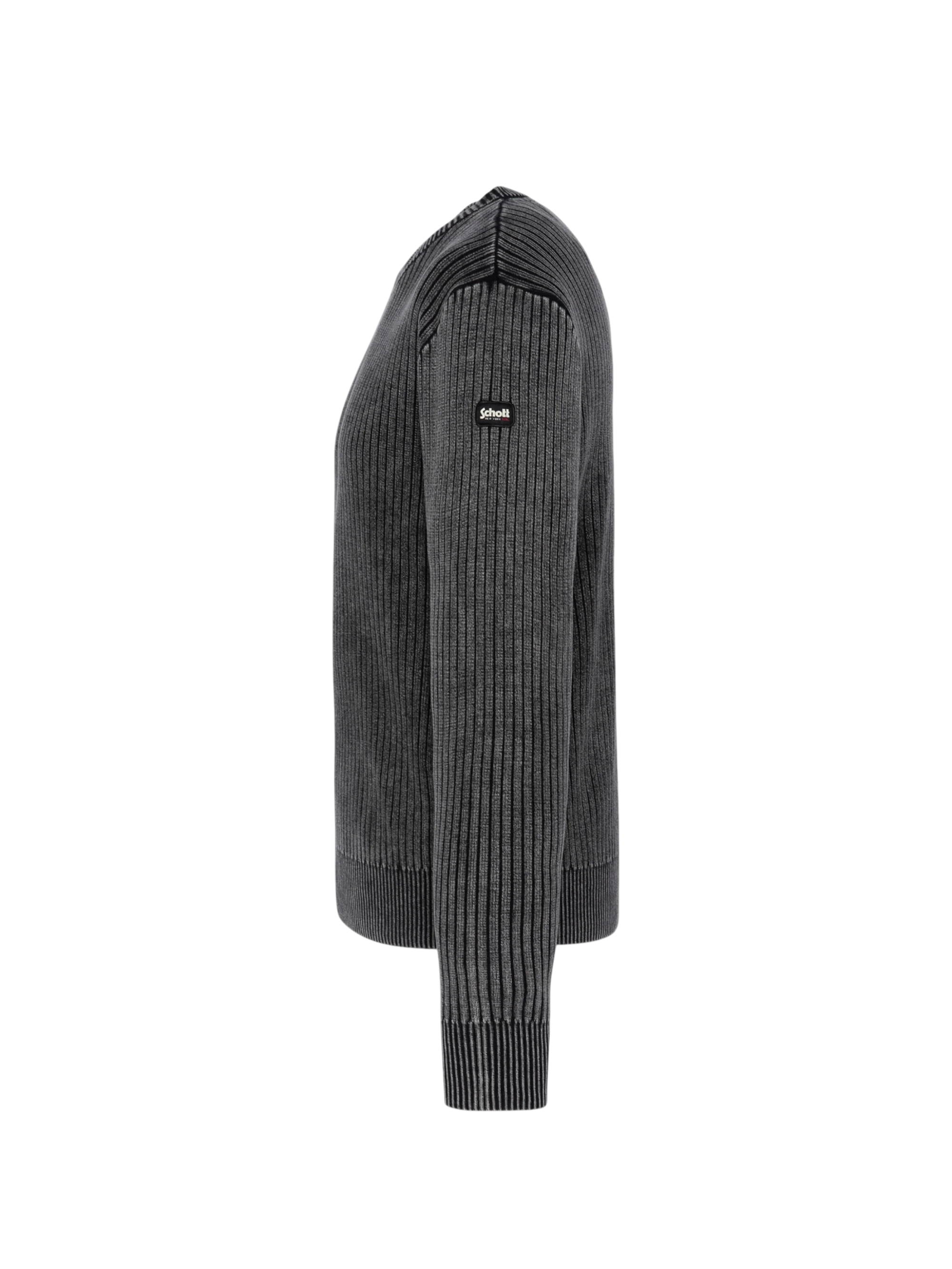 Maglione Girocollo Schott PLKARTER1 Grey