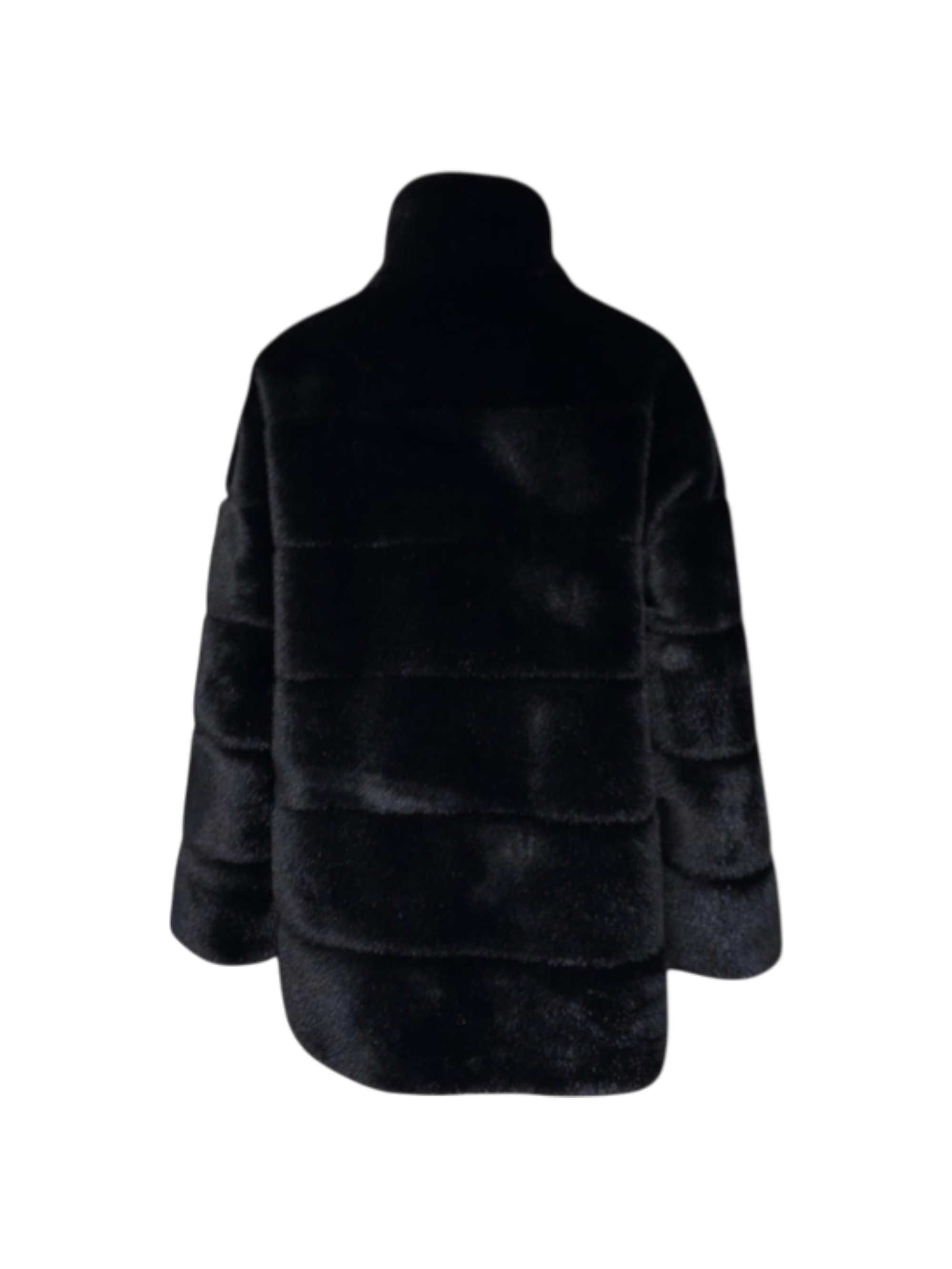 Giacchina in Ecopelliccia Black