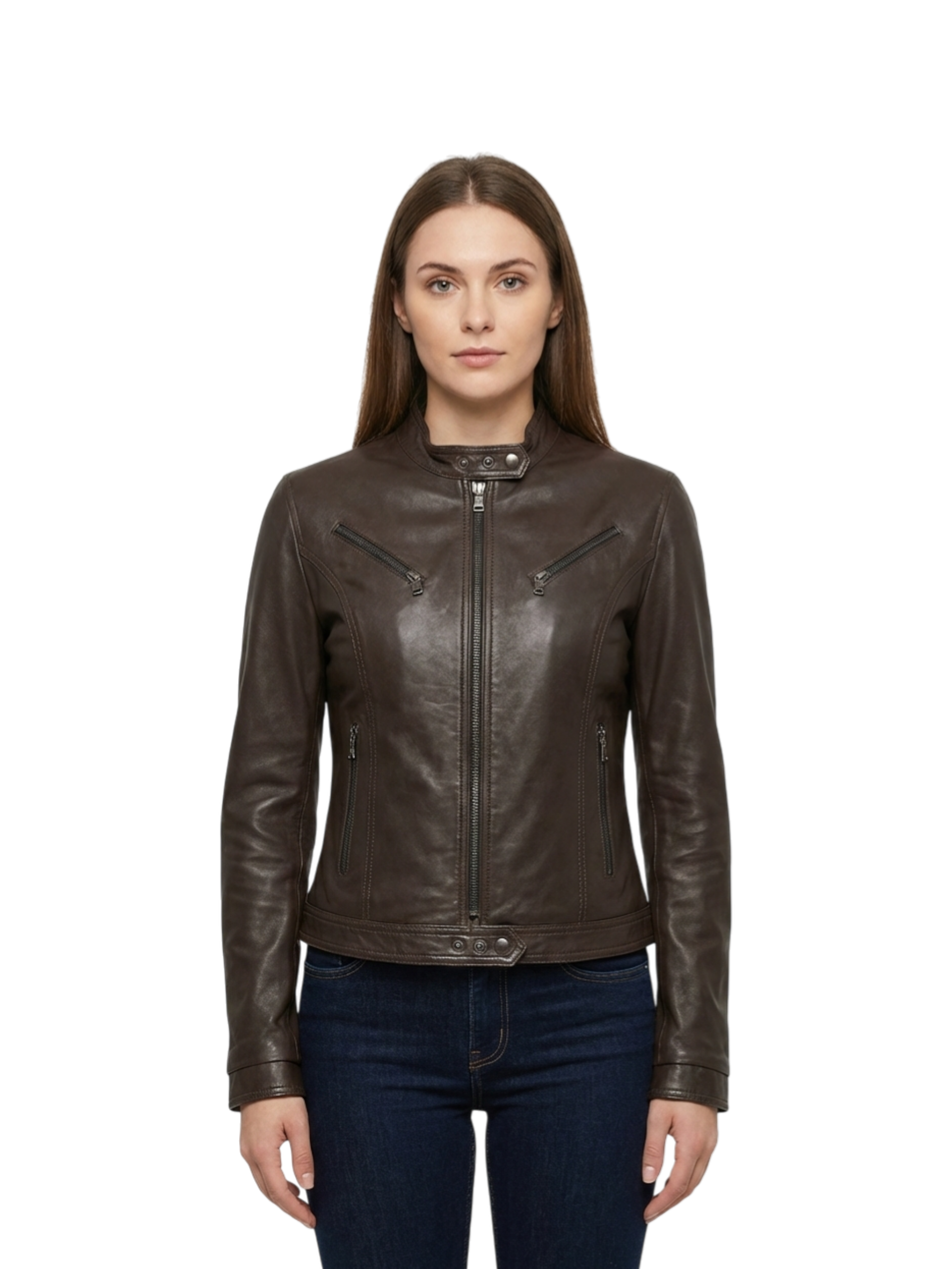 Giubbino Biker testa di moro