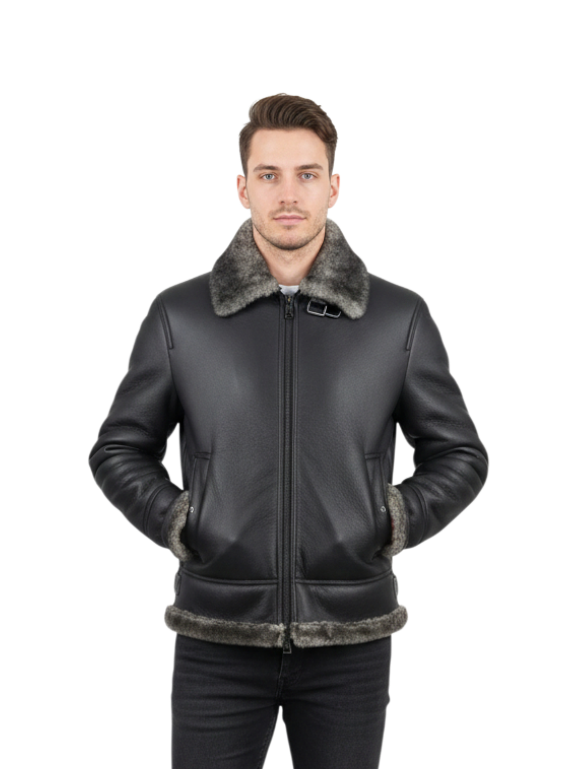 Montone Aviatore Fumé