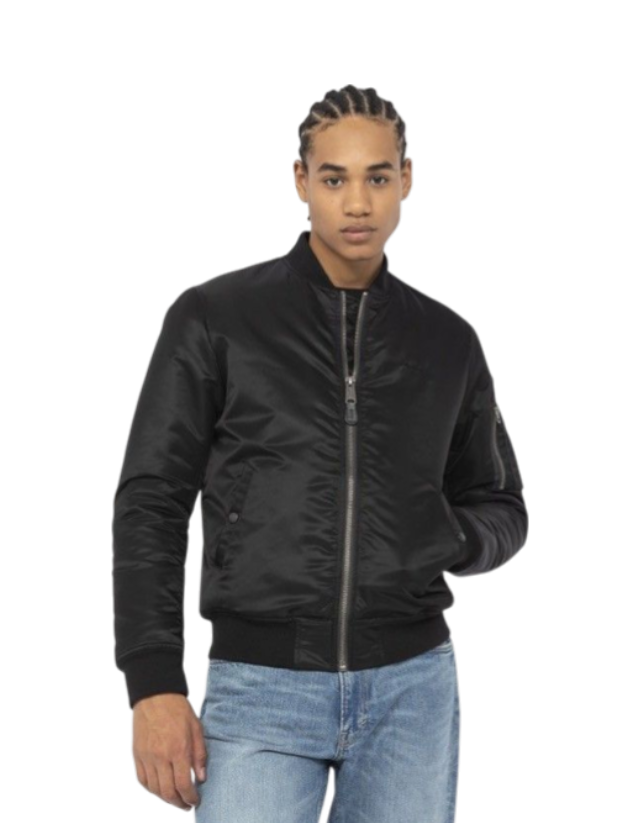 Bomber Jacket Schott AIRFORCERS Black