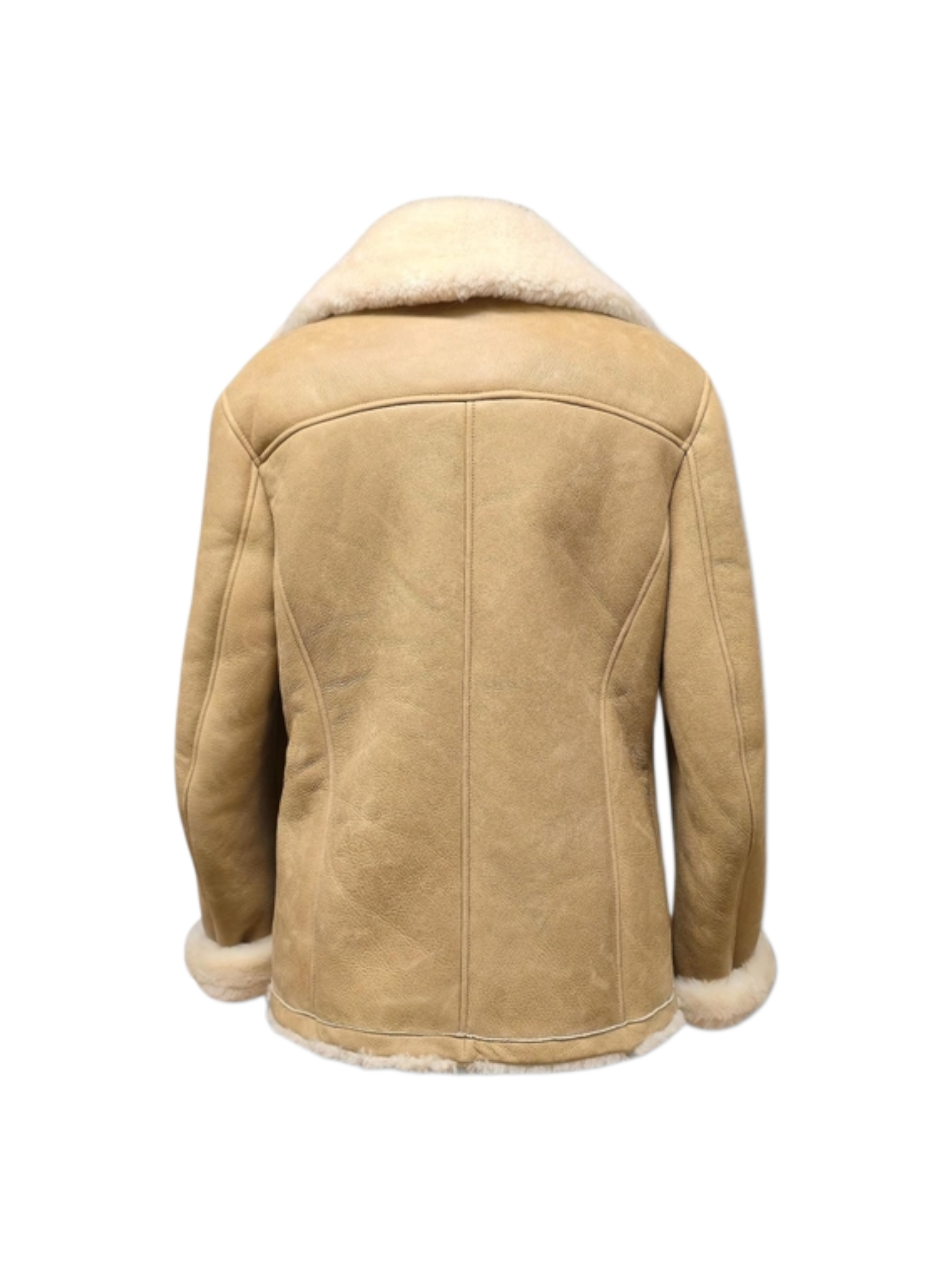 Montone doppiopetto Panna