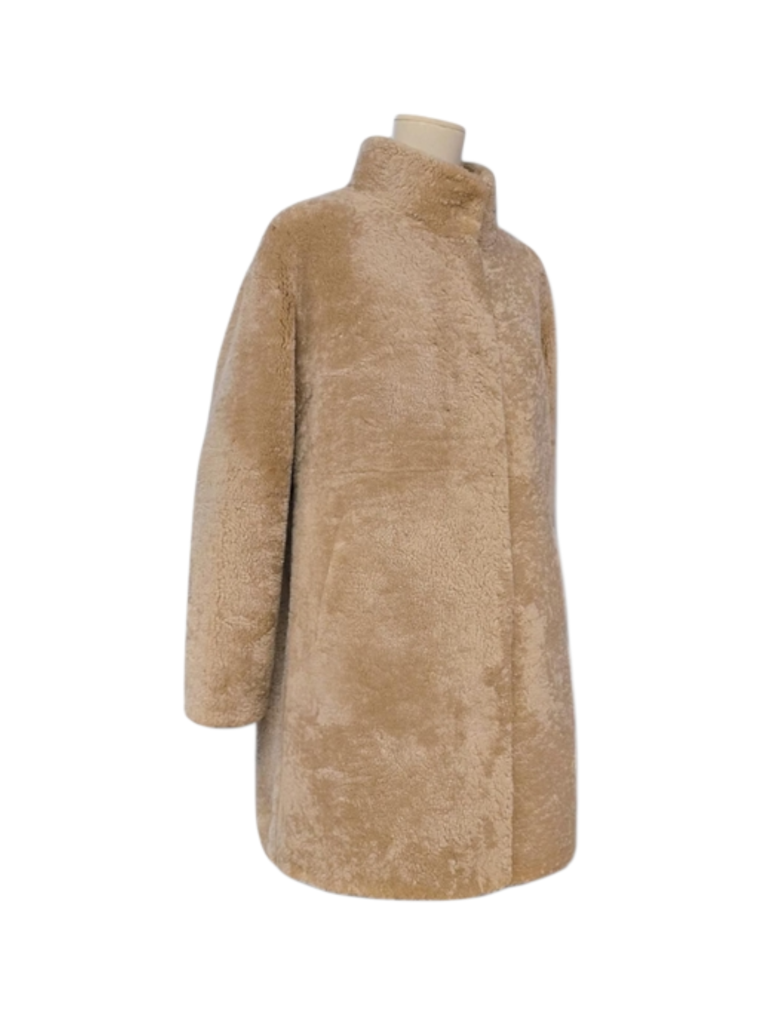 Cappottino in Montone color Cammello