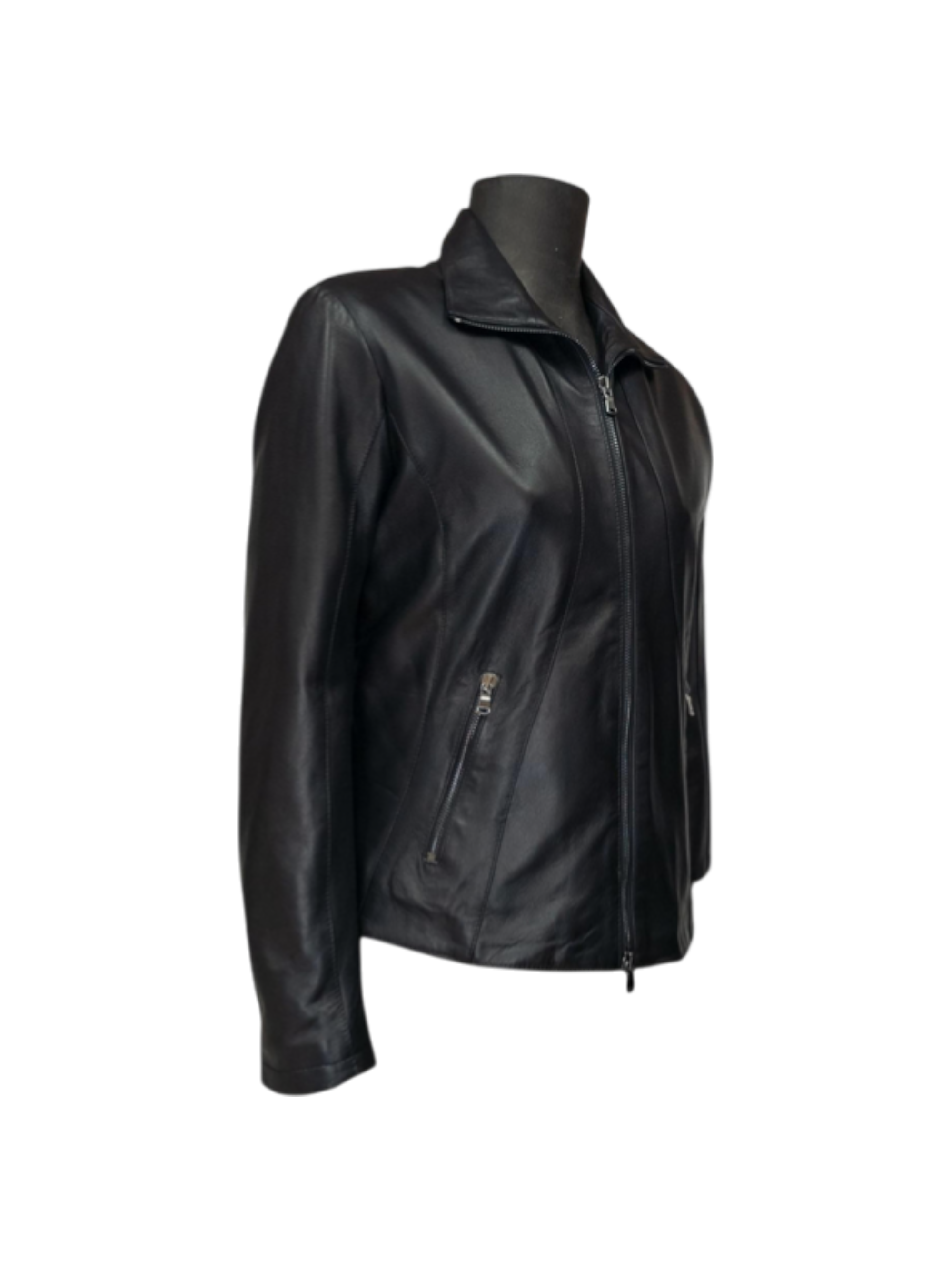 Giubbino in Nappa Nera Laura