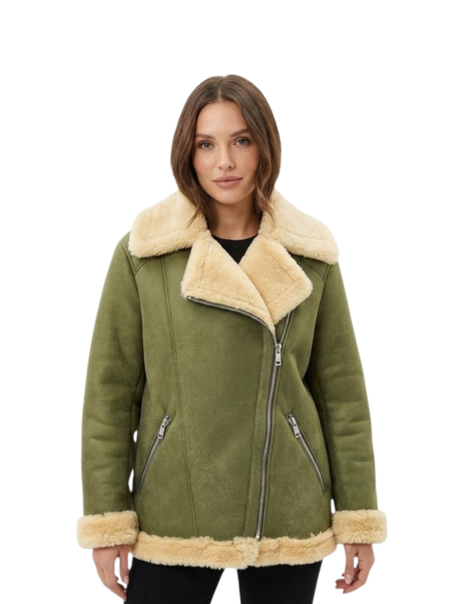 Giacca Montone Verde Oliva