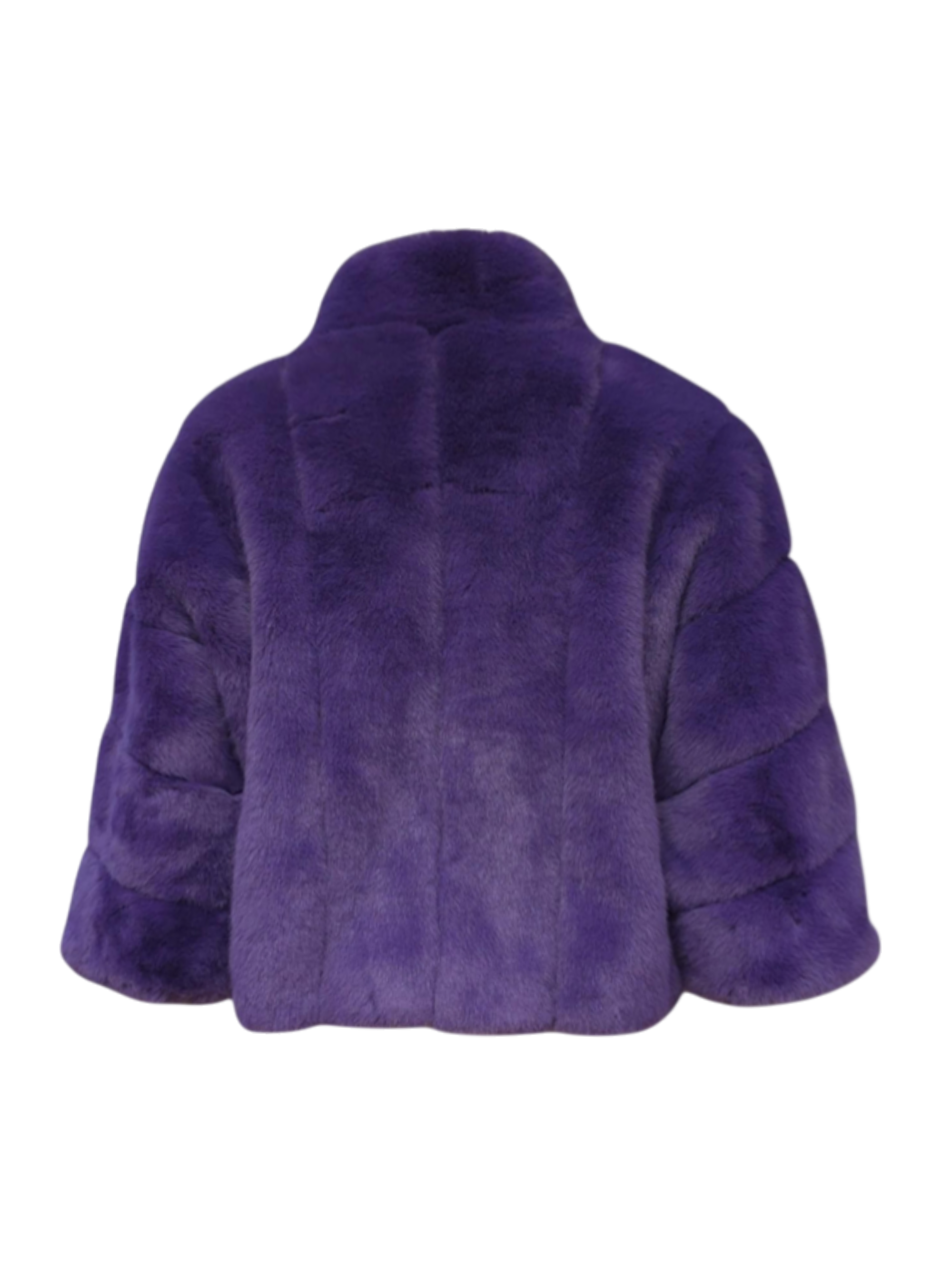 Giubbino in Ecopelliccia Purple