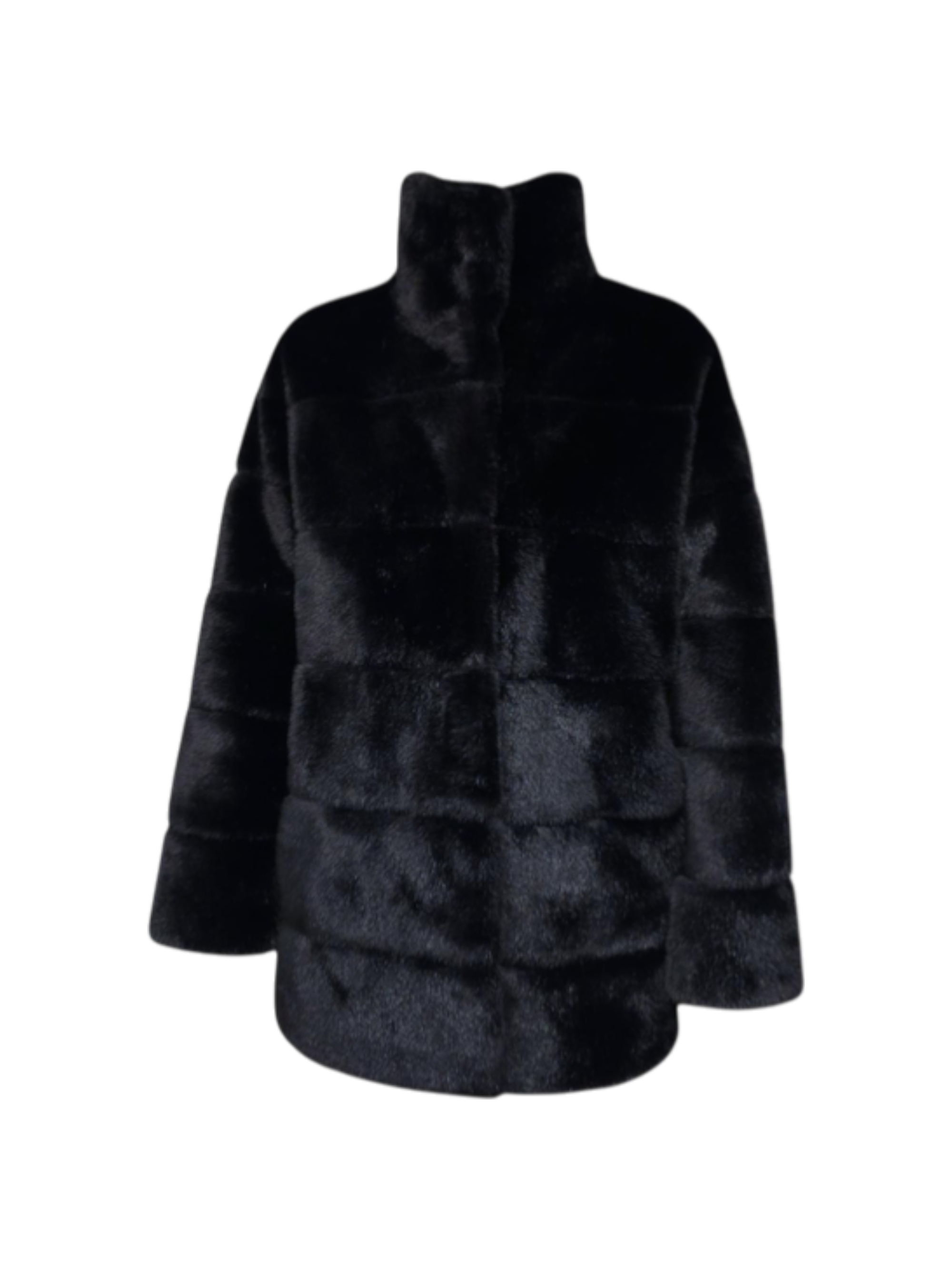 Giacchina in Ecopelliccia Black