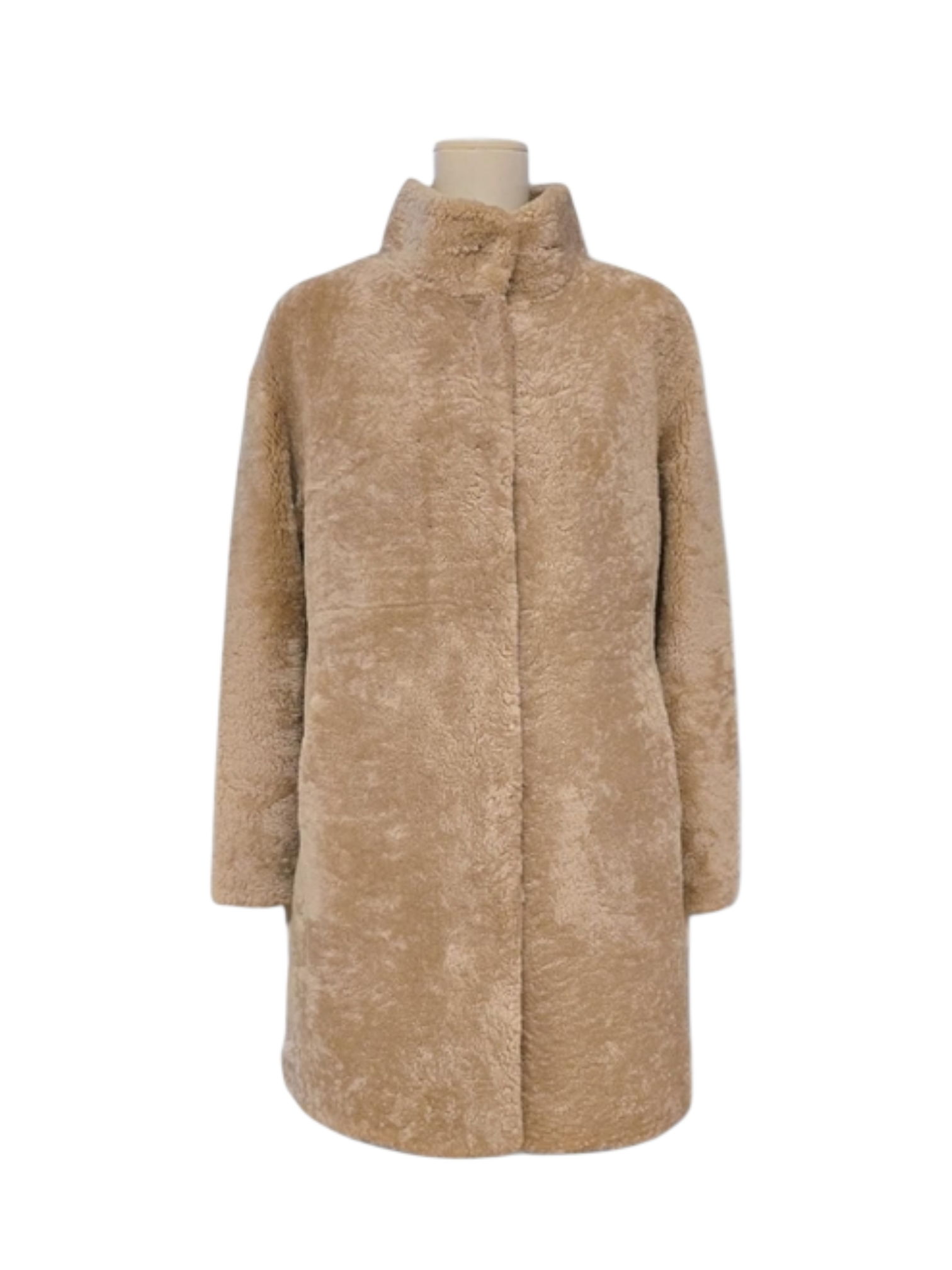 Cappottino in Montone color Cammello