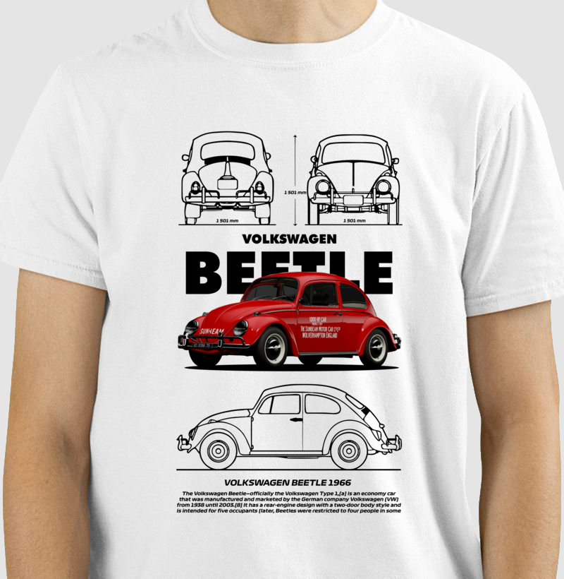 Camiseta Volkswagen Fusca