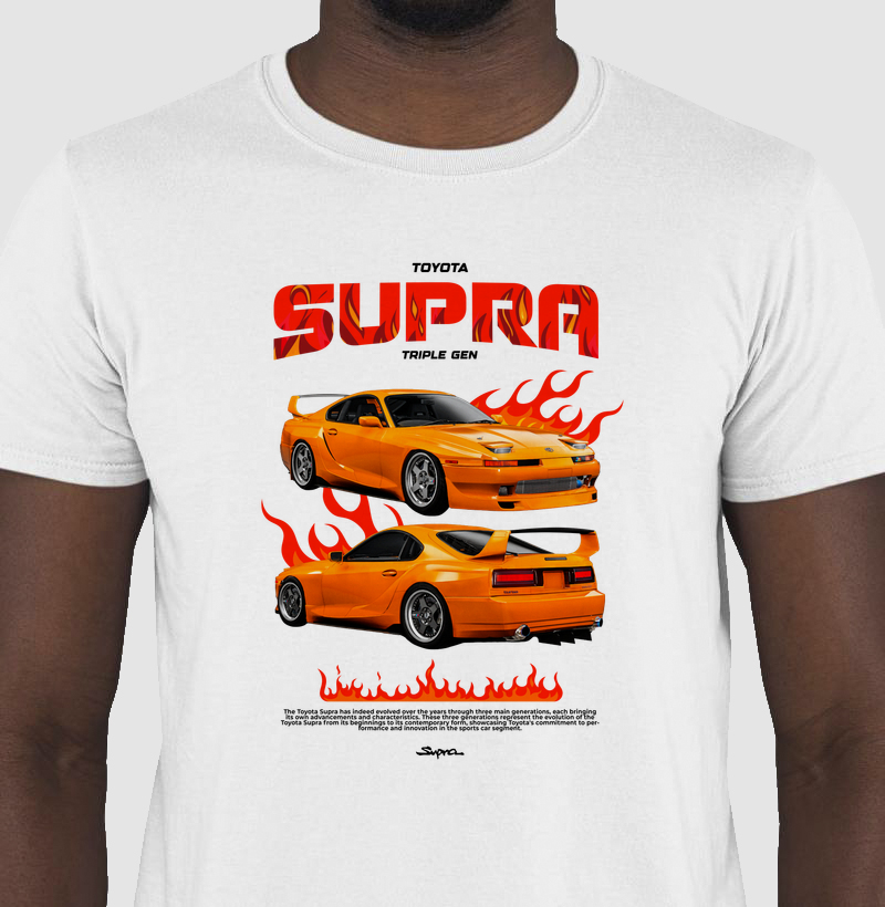 Camiseta Toyota Supra Triple Gen