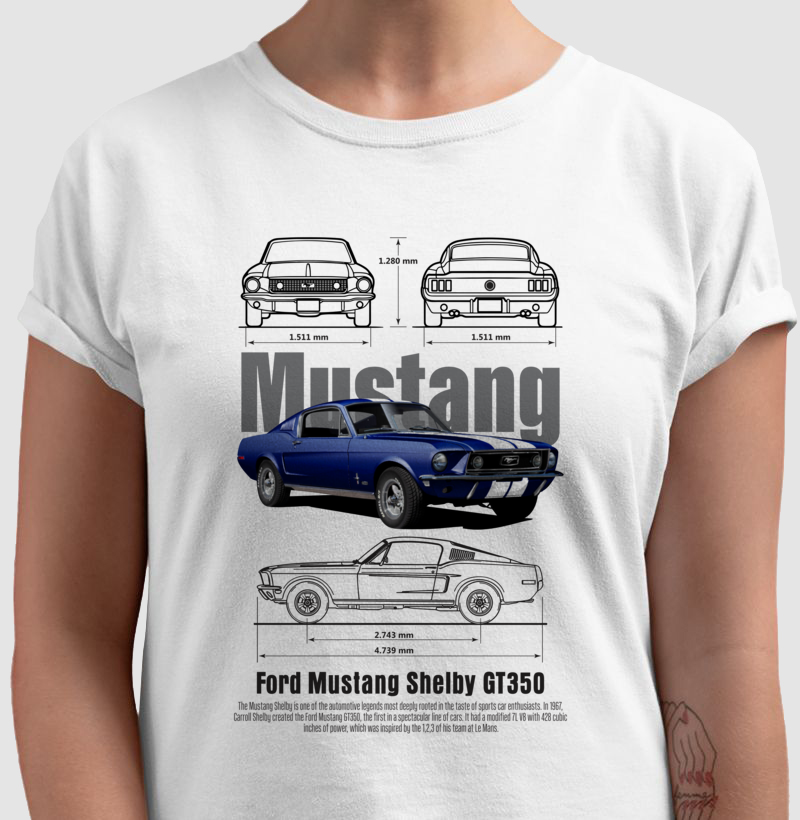 Camiseta Ford Mustang Shelby GT350