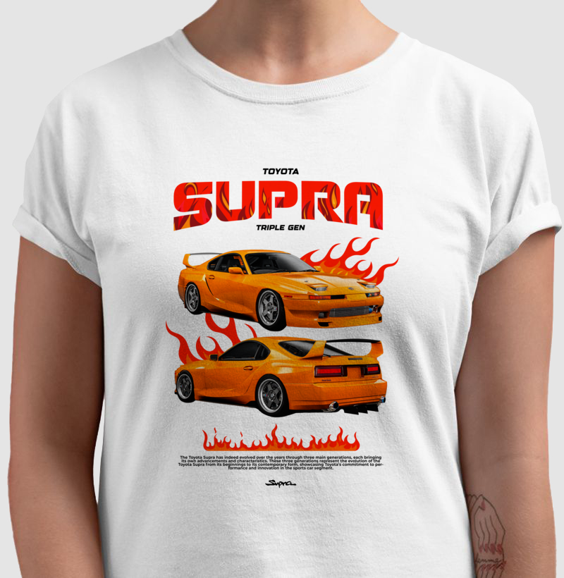 Camiseta Toyota Supra Triple Gen