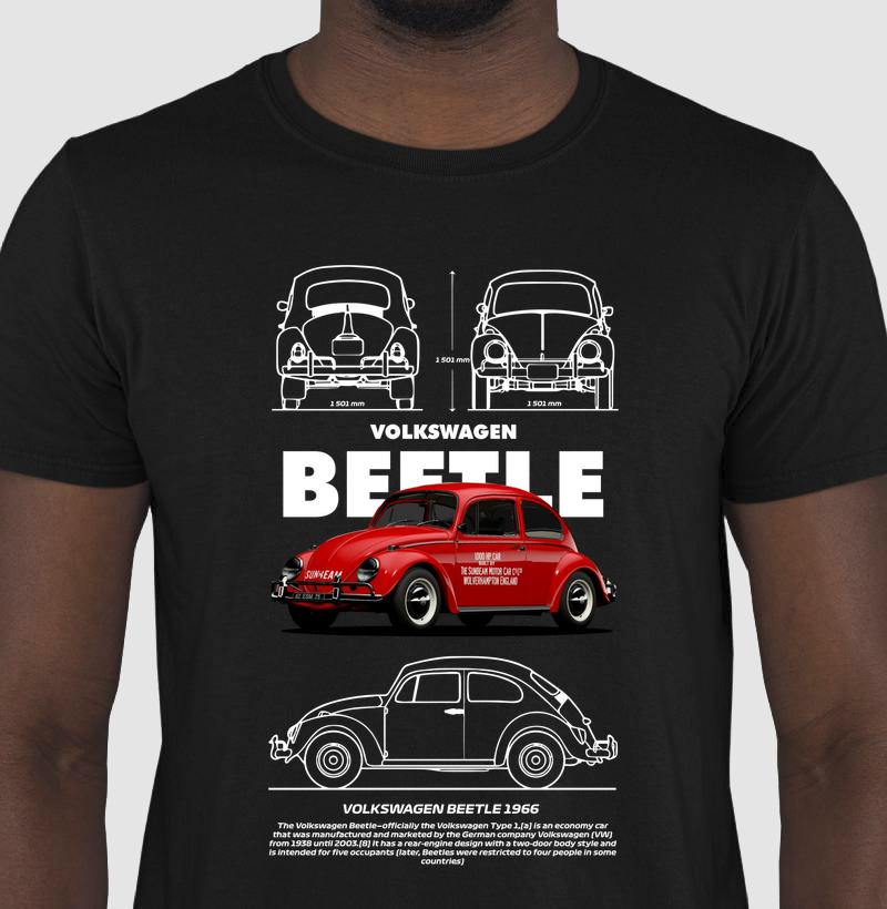 Camiseta Volkswagen Fusca