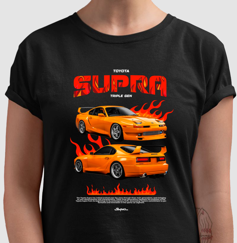 Camiseta Toyota Supra Triple Gen