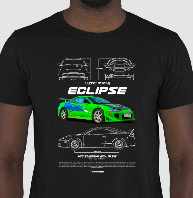 Camiseta Mitsubishi Eclipse