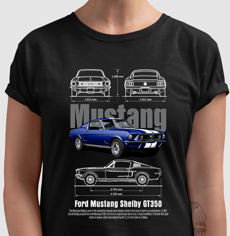 Camiseta Ford Mustang Shelby GT350