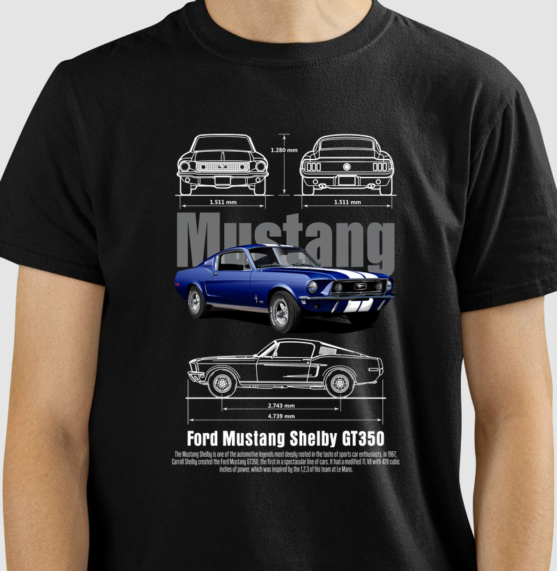 Camiseta Ford Mustang Shelby GT350