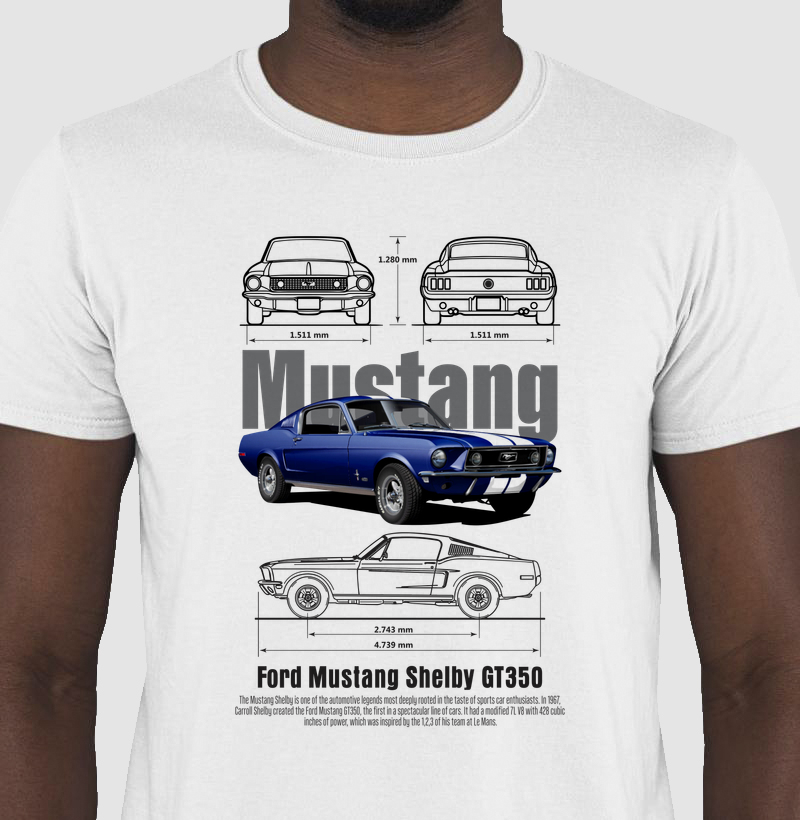 Camiseta Ford Mustang Shelby GT350