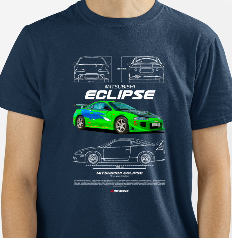 Camiseta Mitsubishi Eclipse