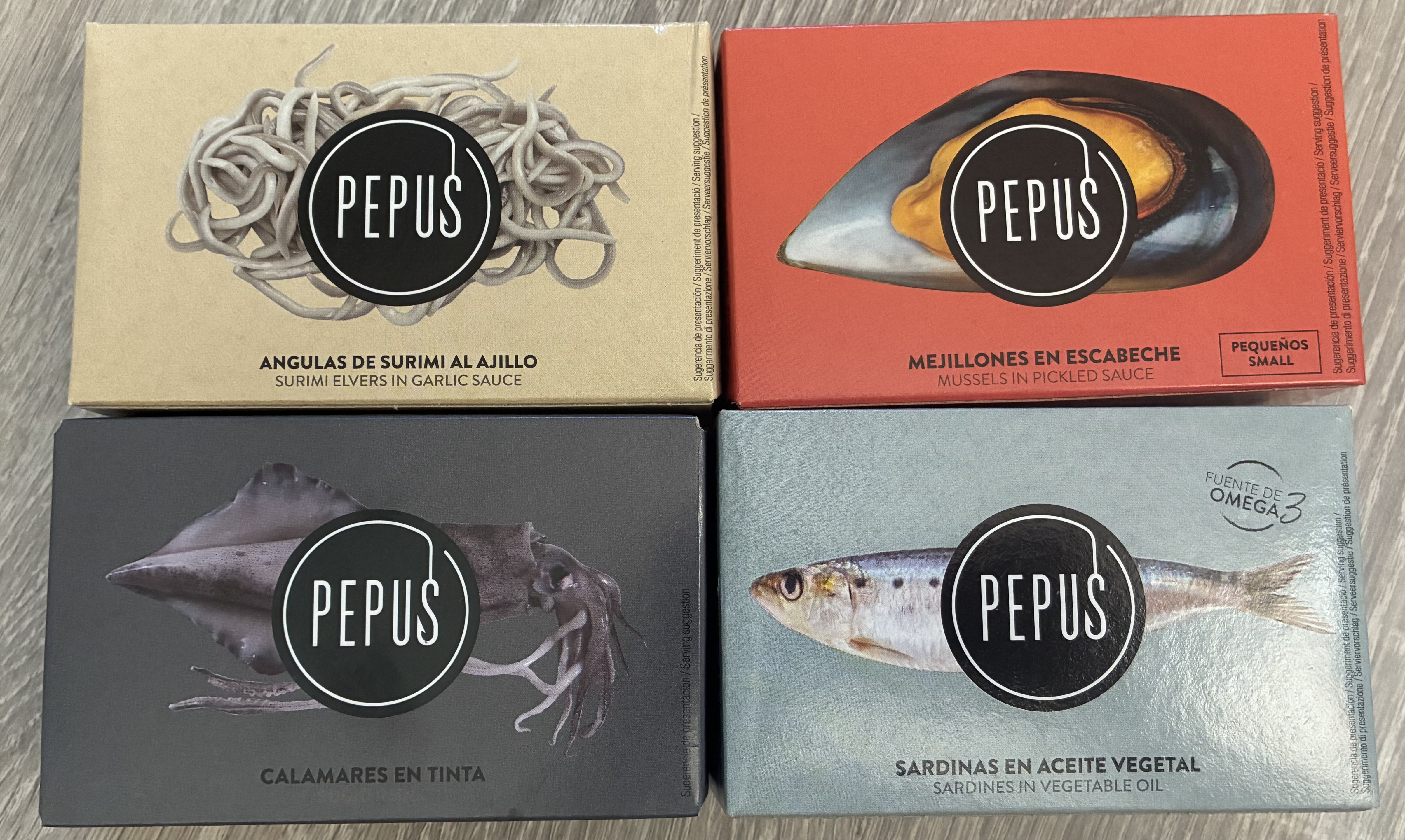 PEPUS Konservų MIX 4vnt.