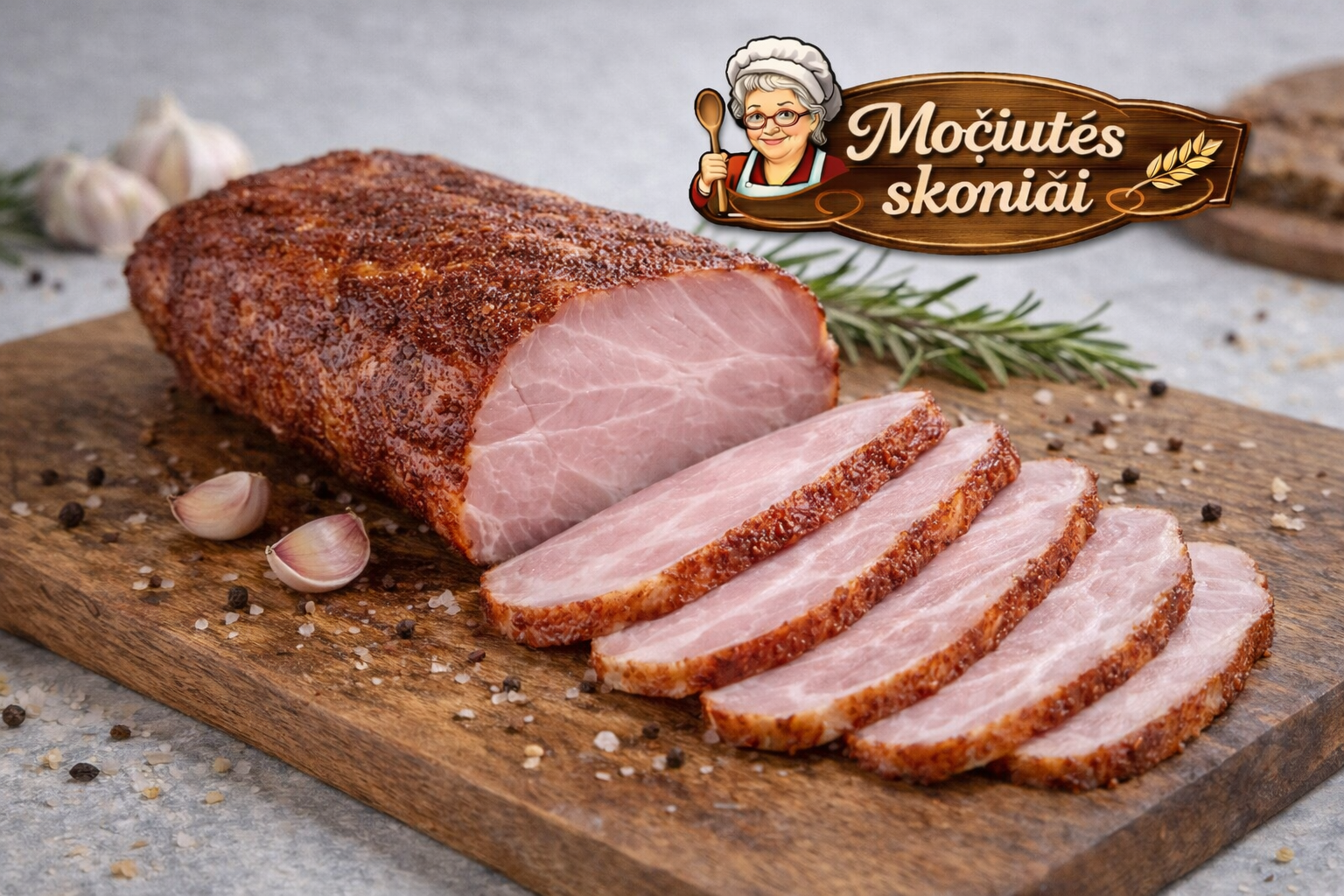 Kiaulienos išpjova - šalto rūkymo 