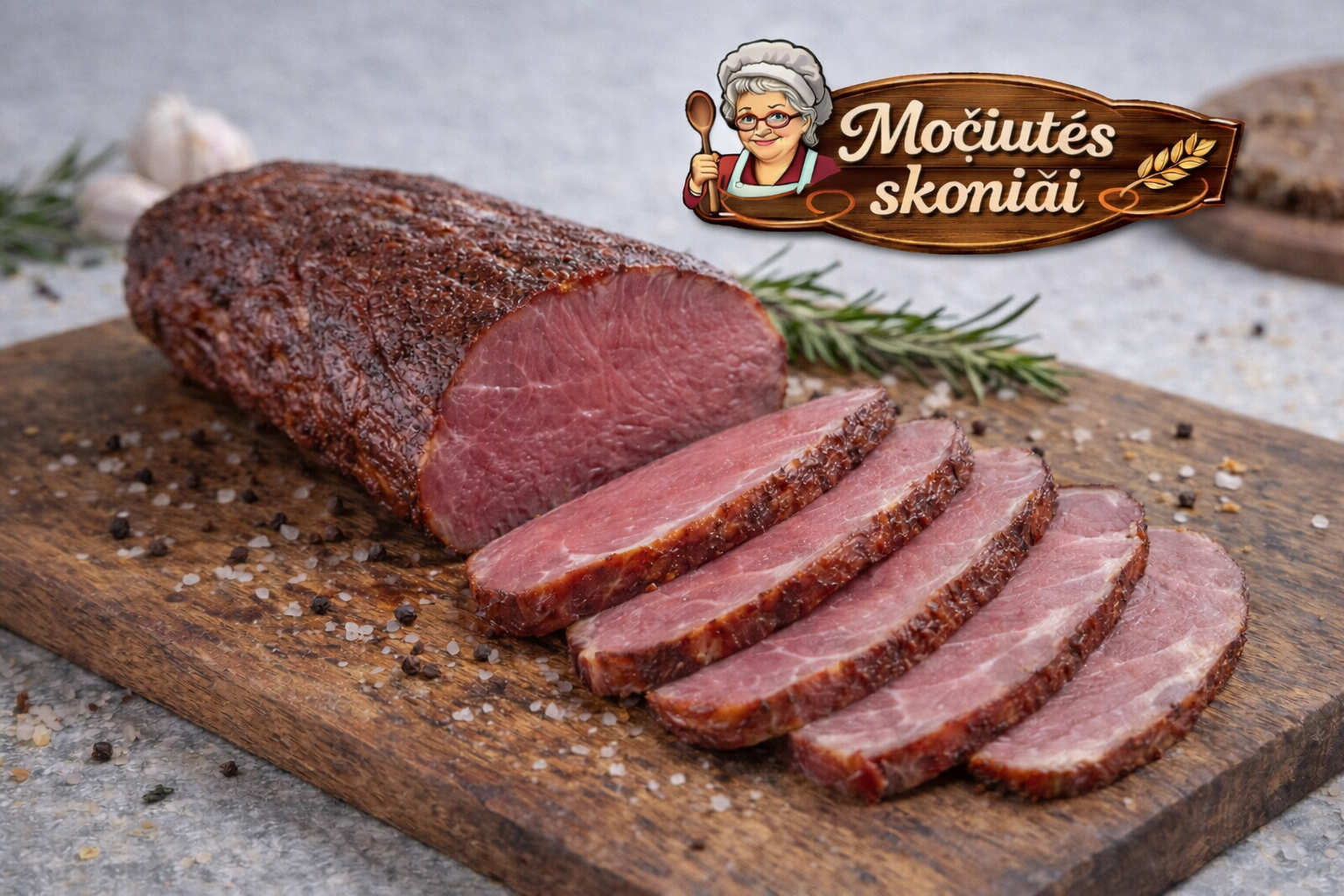 Elnienos nugarinė - šalto rūkymo 