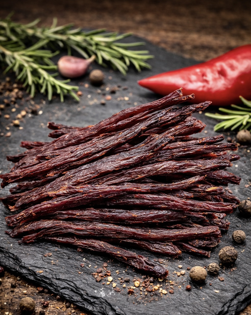 Vytinti Elnienos mėsos šiaudeliai