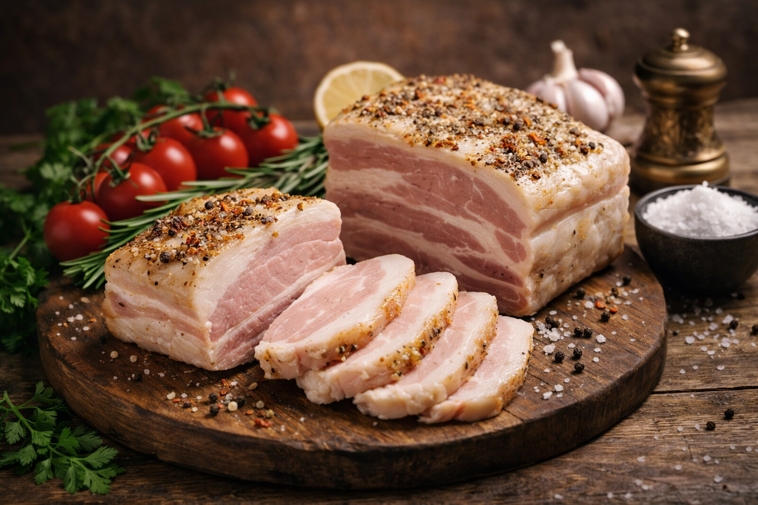 Sūdyta nugarinė su lašiniu