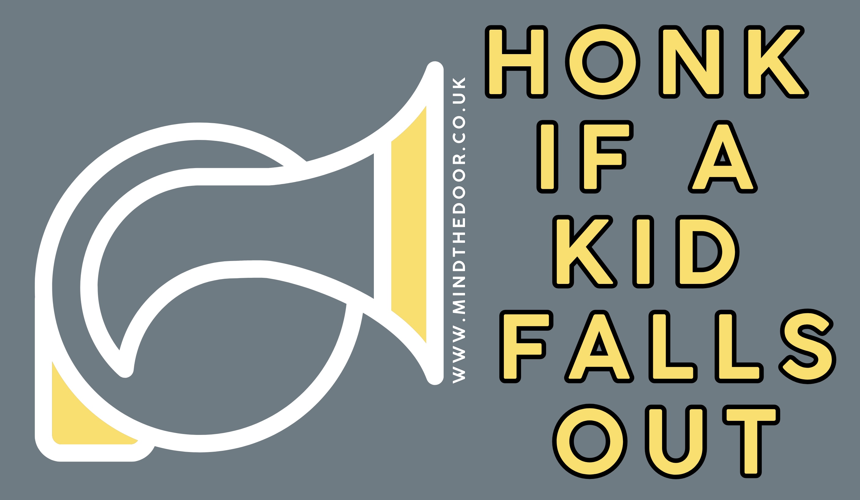 Honk if a kid falls out