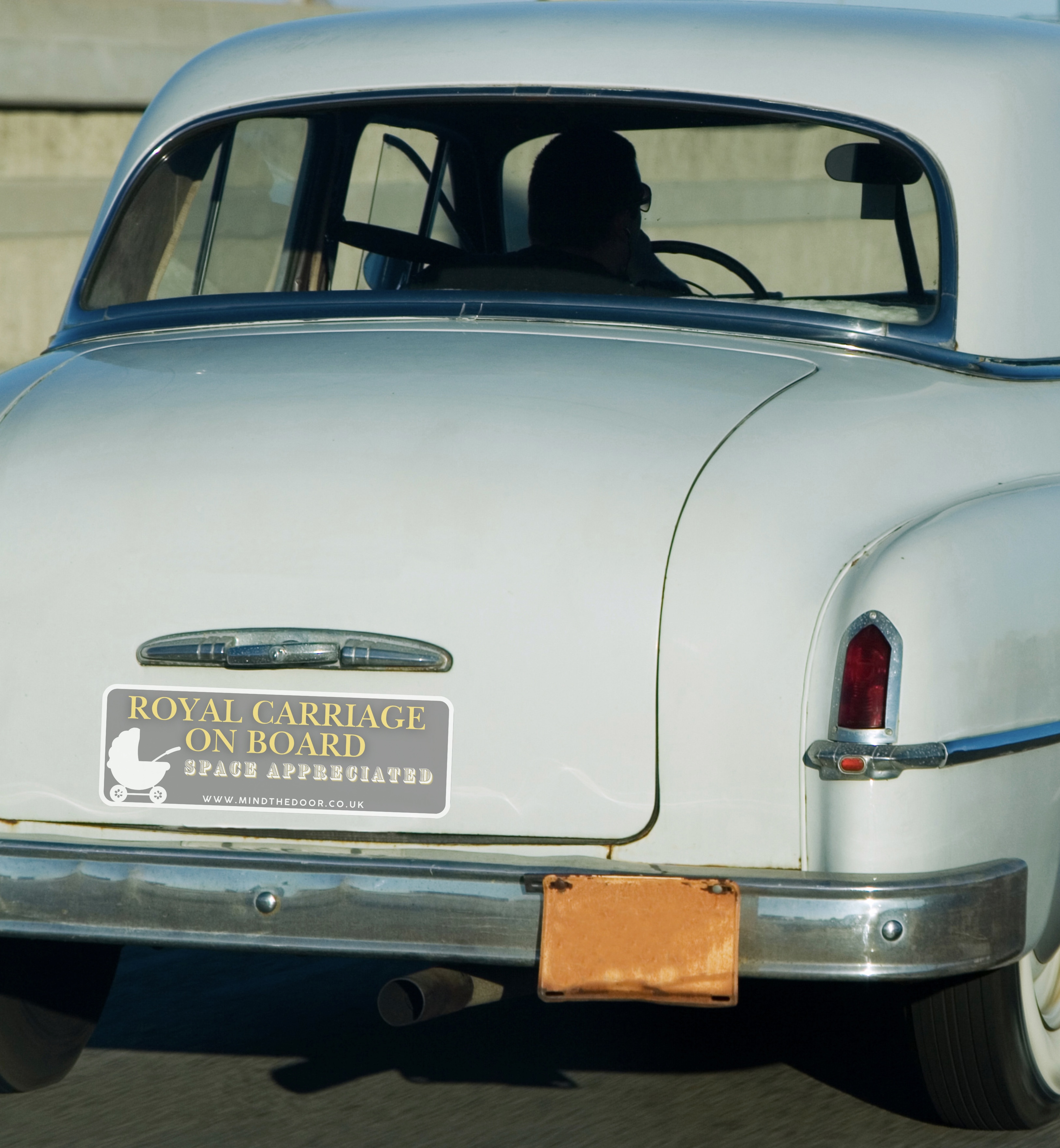 Royal carriage on board - space appreciated