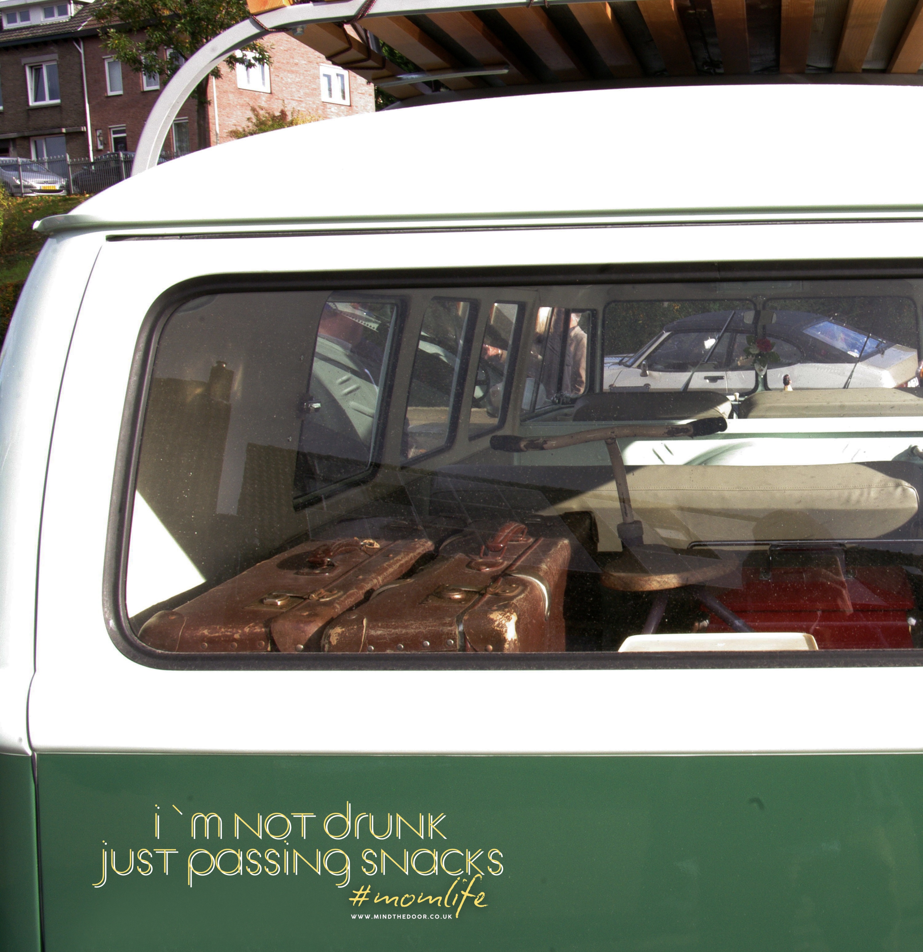 I'm not drunk, just passing snacks