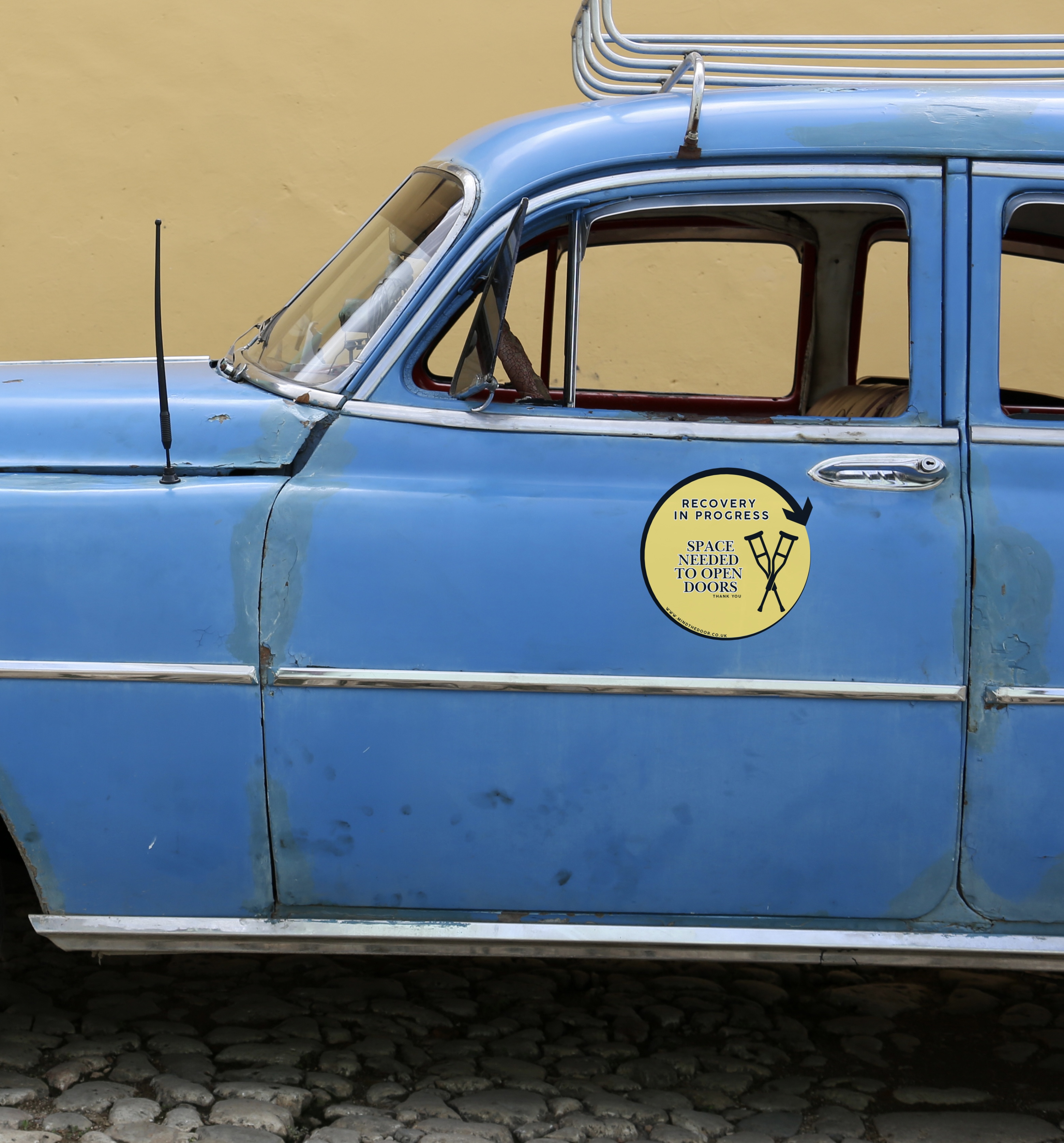 Recovery in progress- space needed to open doors