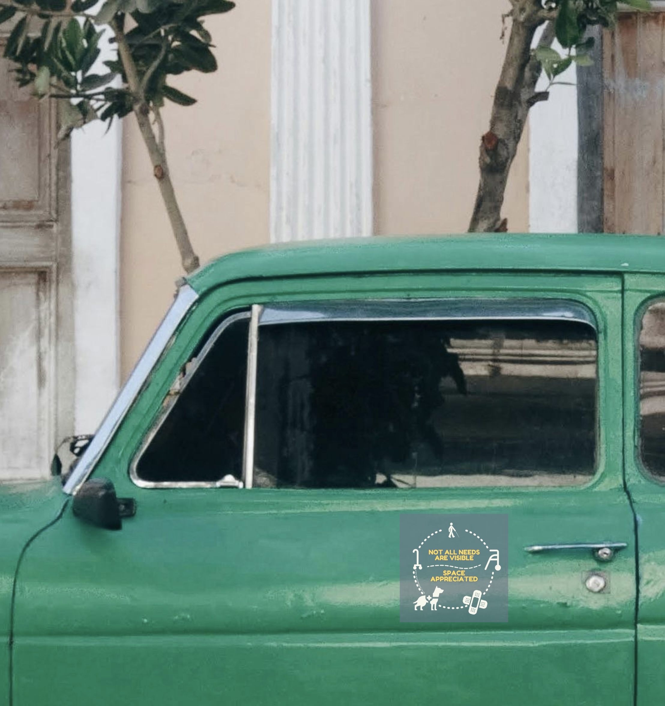 Not all needs are visible- space appreciated 