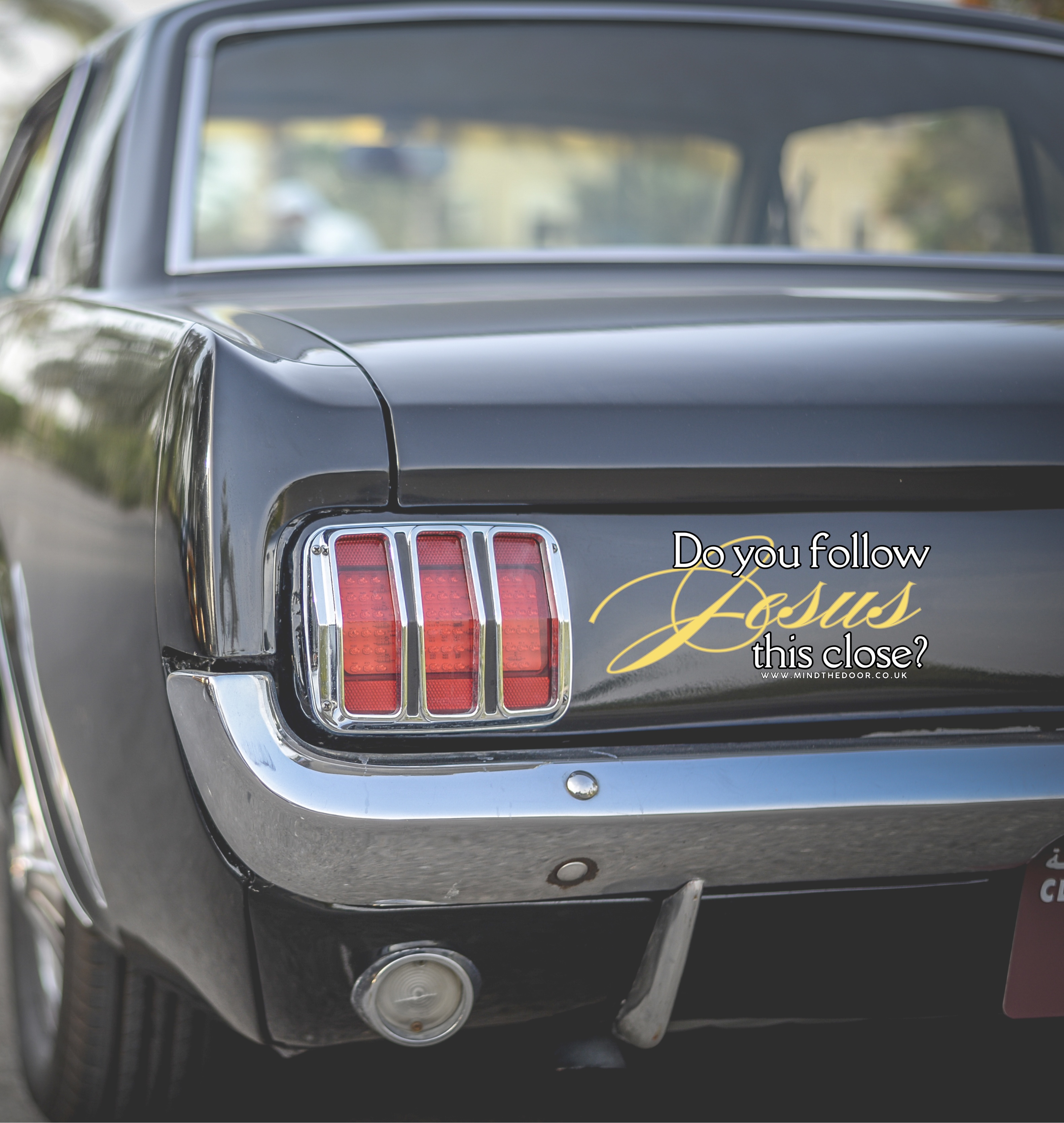 Do you follow Jesus this close?