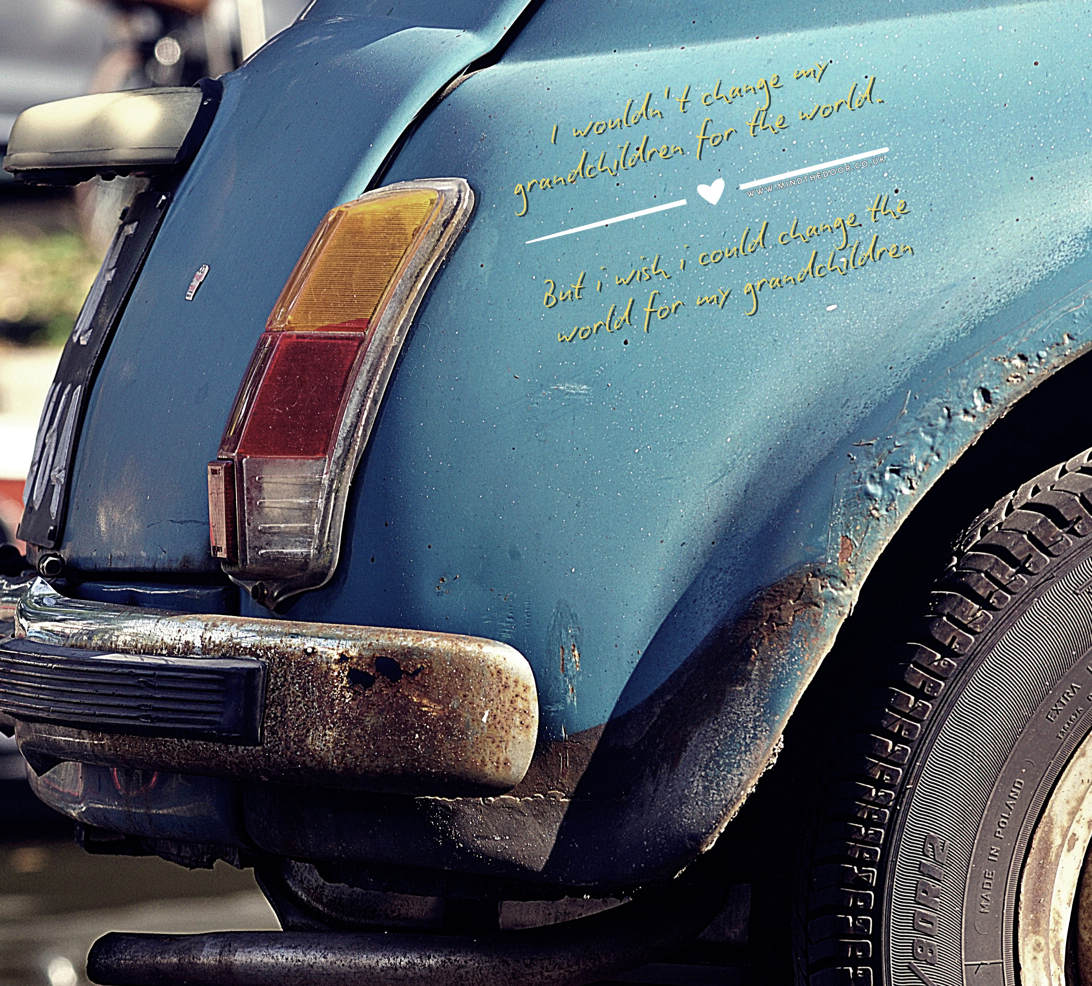 I wouldn't change my grandchildren