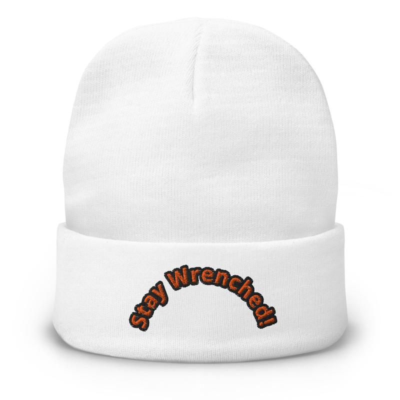 Embroidered Beanie "Get Wrenched!"